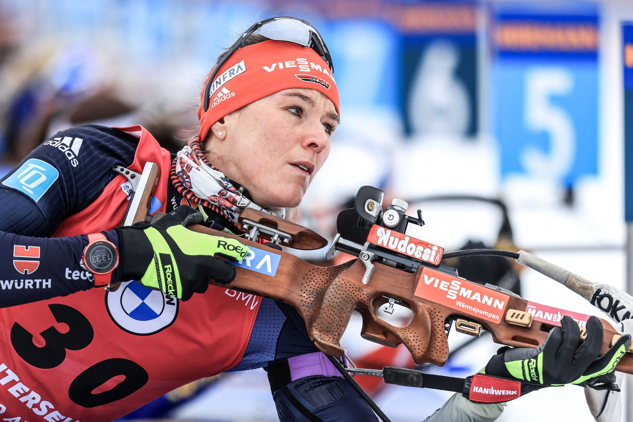 Denise Herrmann-Wick gewinnt Biathlon-Verfolgung