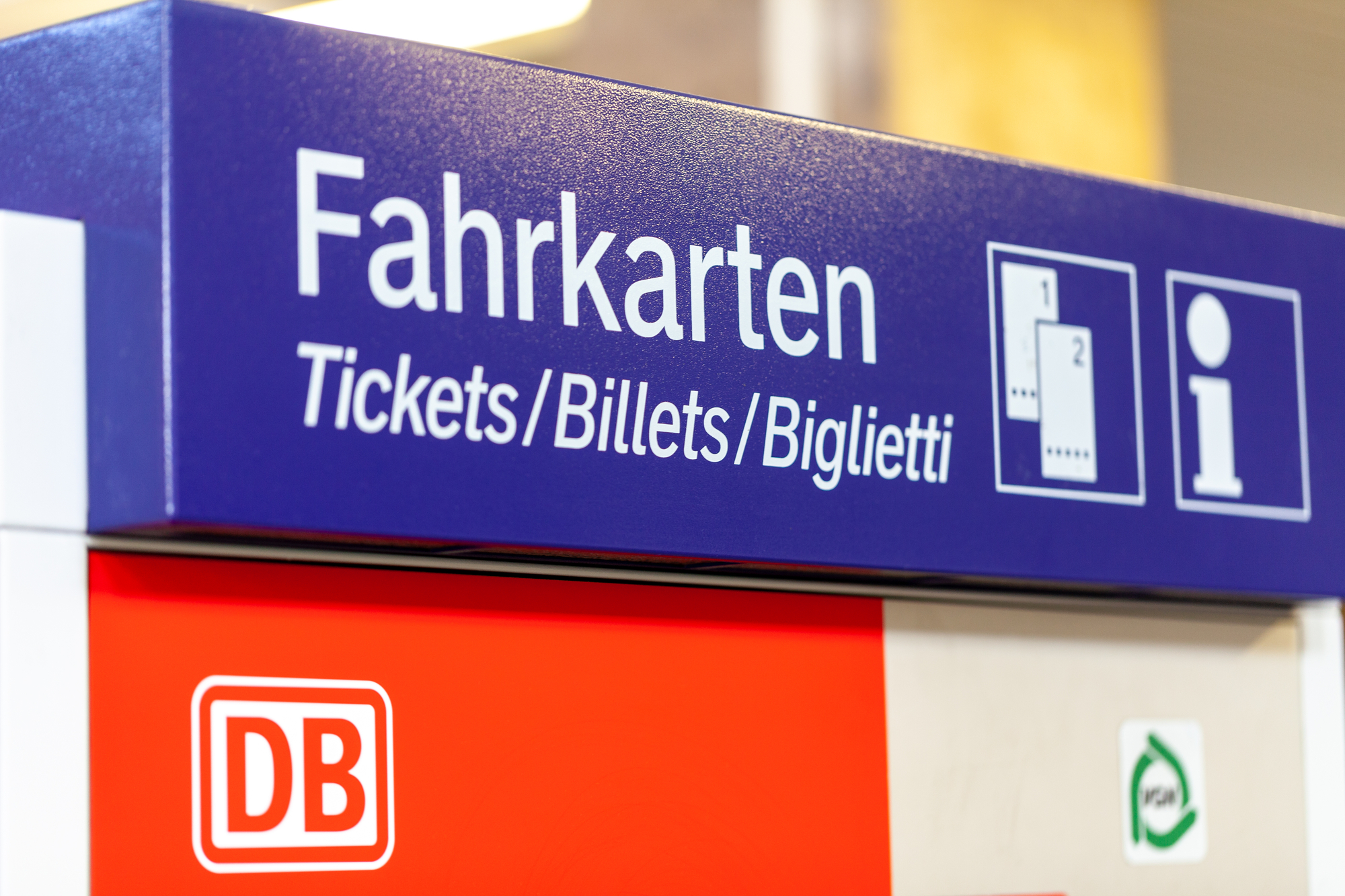 Deutsche Bahn Fahrkartenautomat