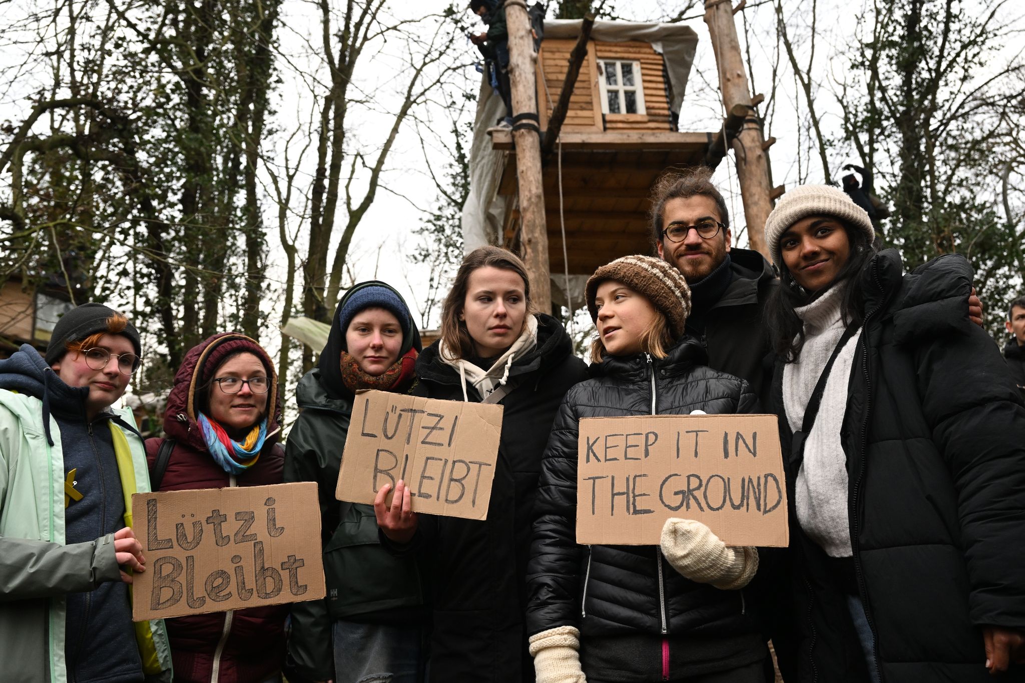 Greta Thunberg besucht Lützerath – Abriss hat schon begonnen