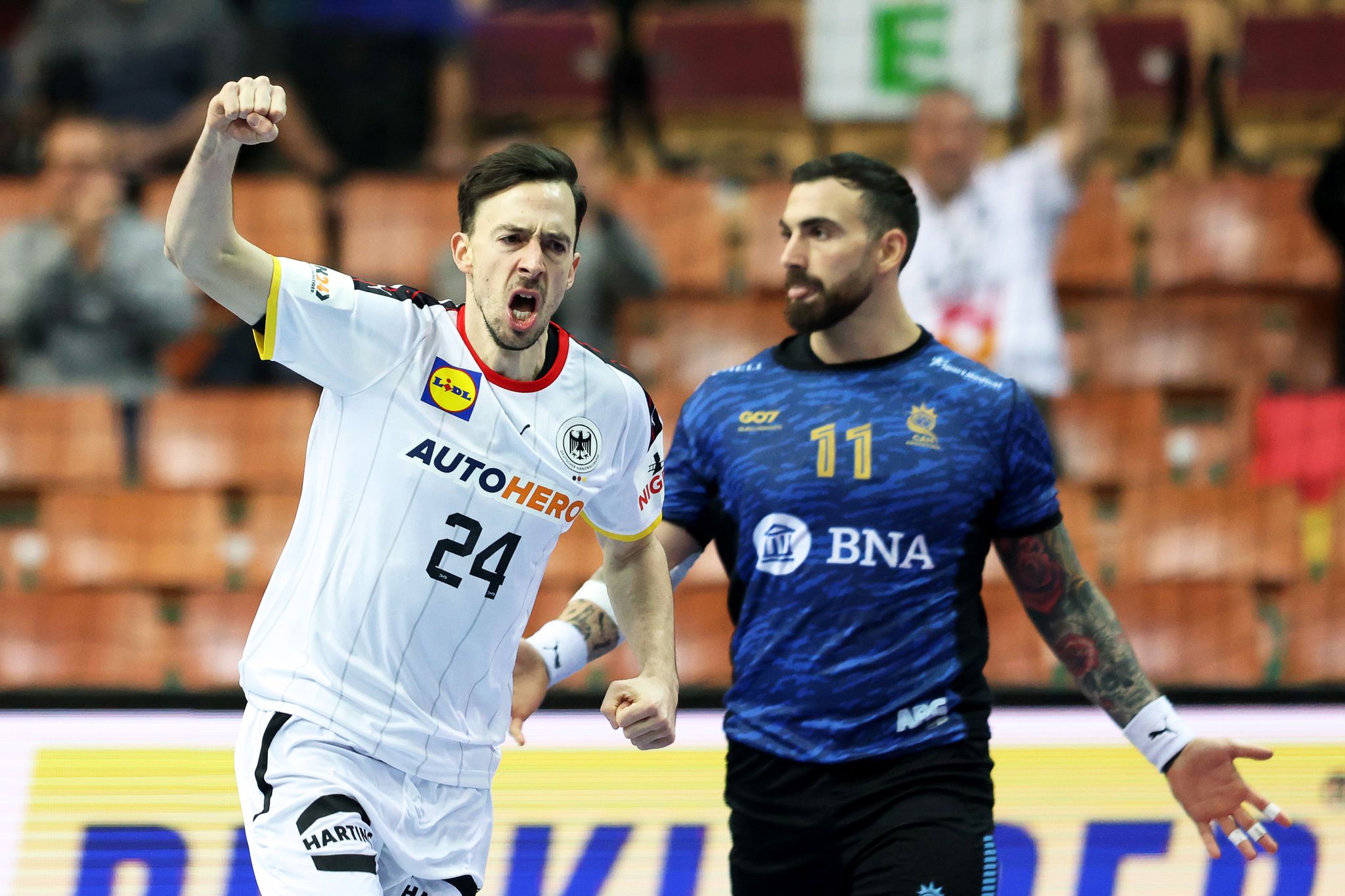 DHB-Team startet mit Gala gegen Argentinien in WM-Hauptrunde