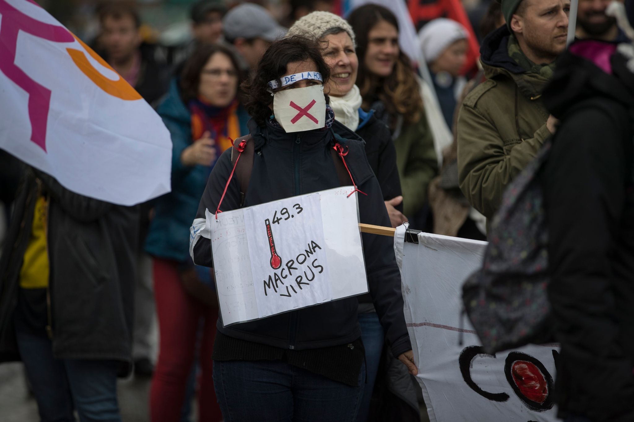Großprotest gegen Rentenreform in Frankreich