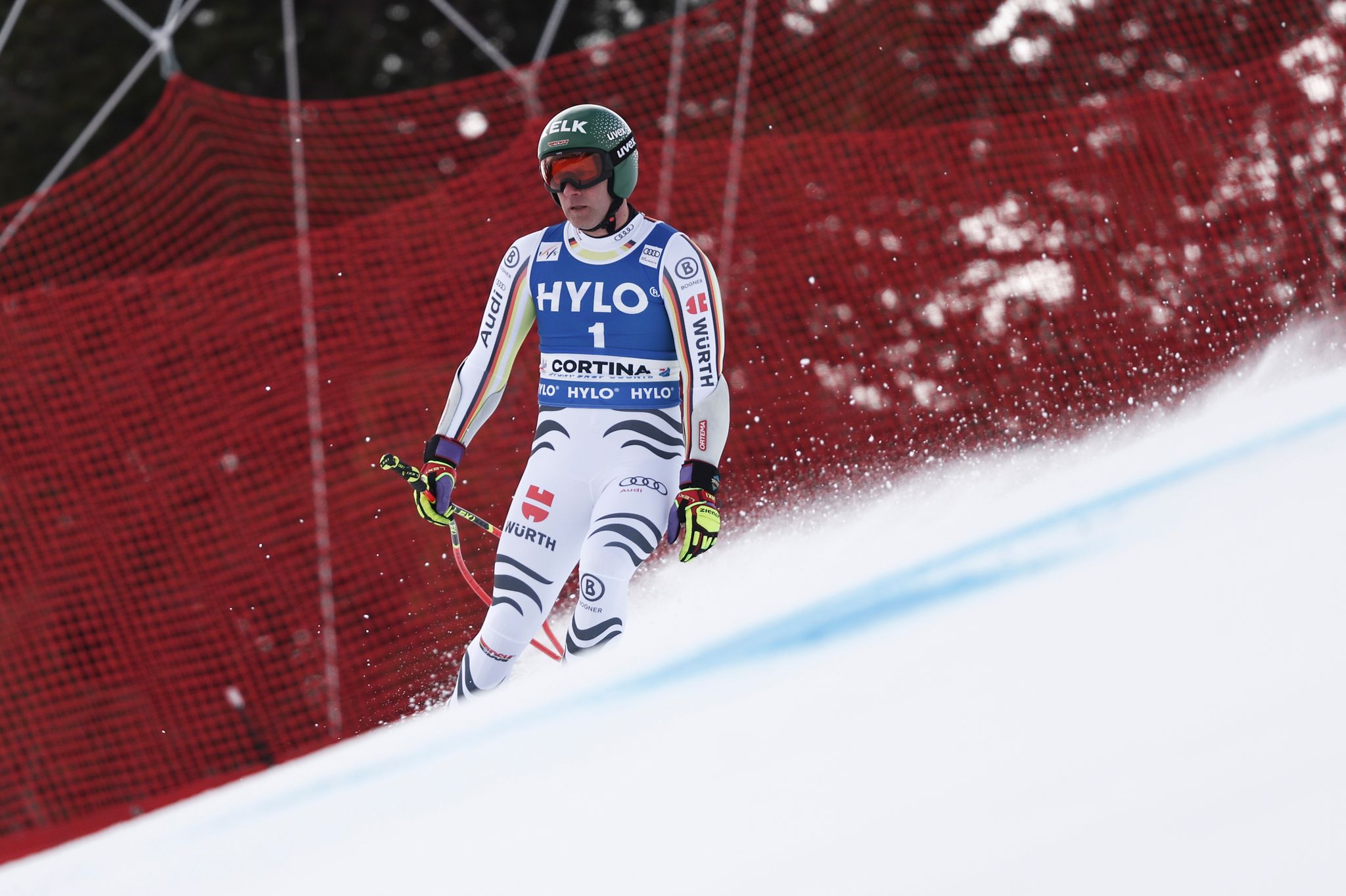 Deutsche Skifahrer im Super-G mit nächstem Dämpfer