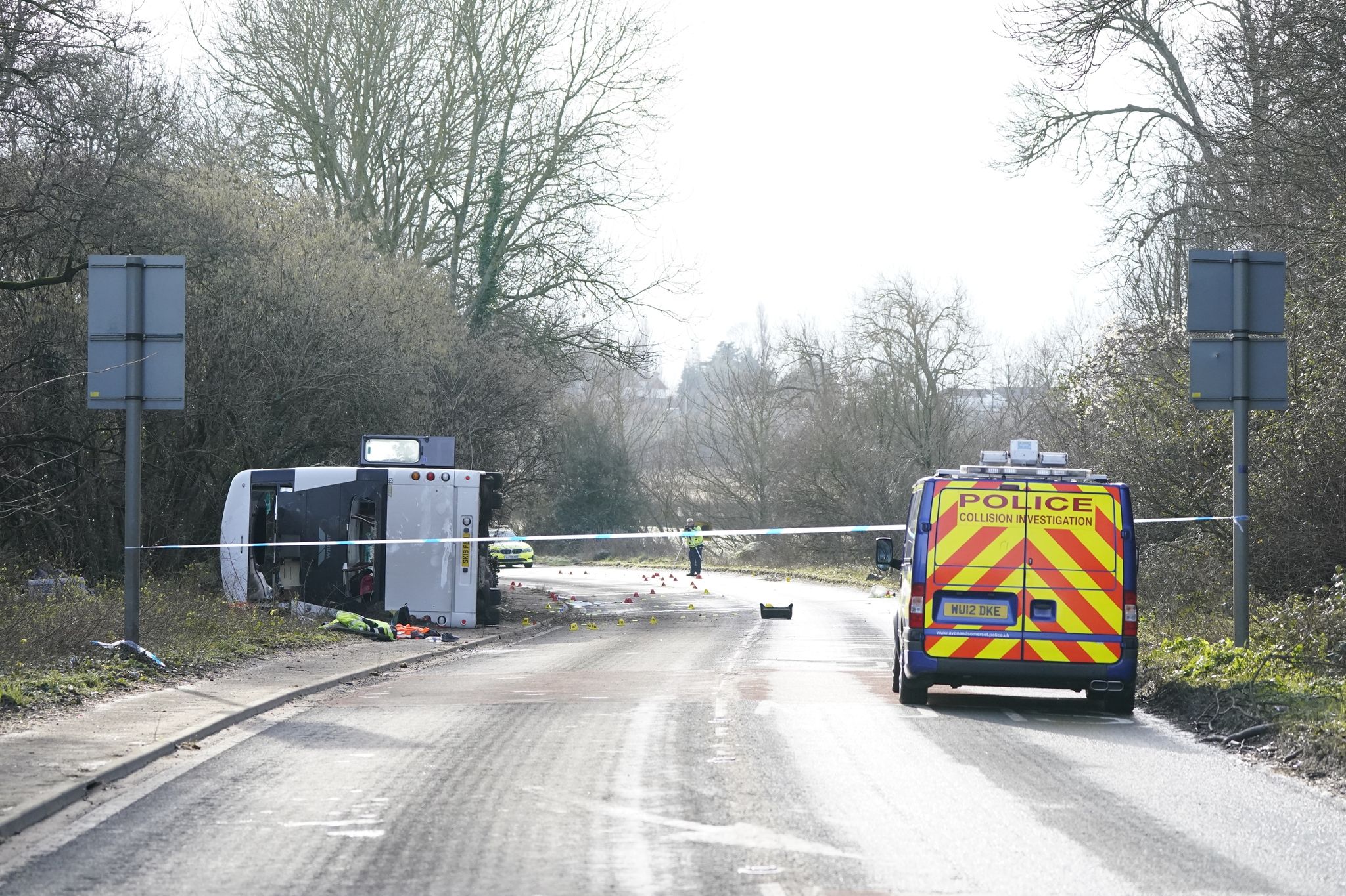 26 Opfer bei schwerem Bus-Unglück