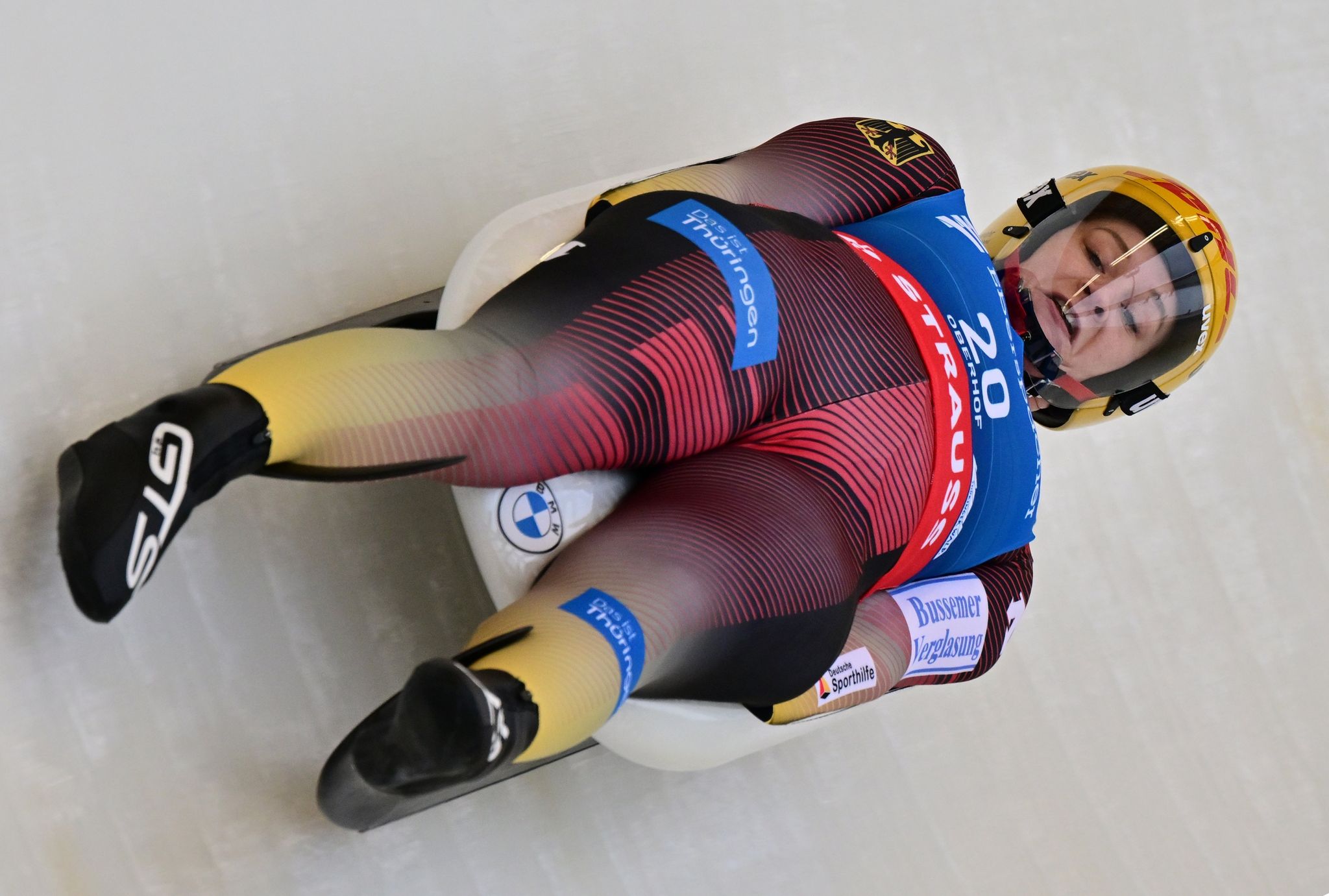 Gegner chancenlos: Rodel-WM wird zur deutschen Meisterschaft