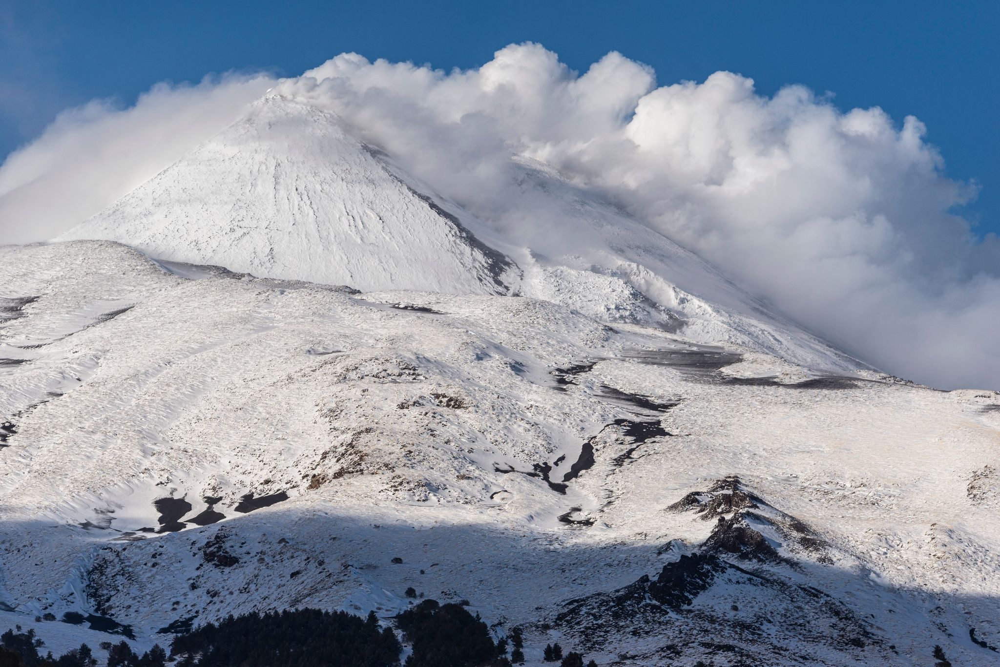 Schnee, Kälte und Überschwemmungen in Italien