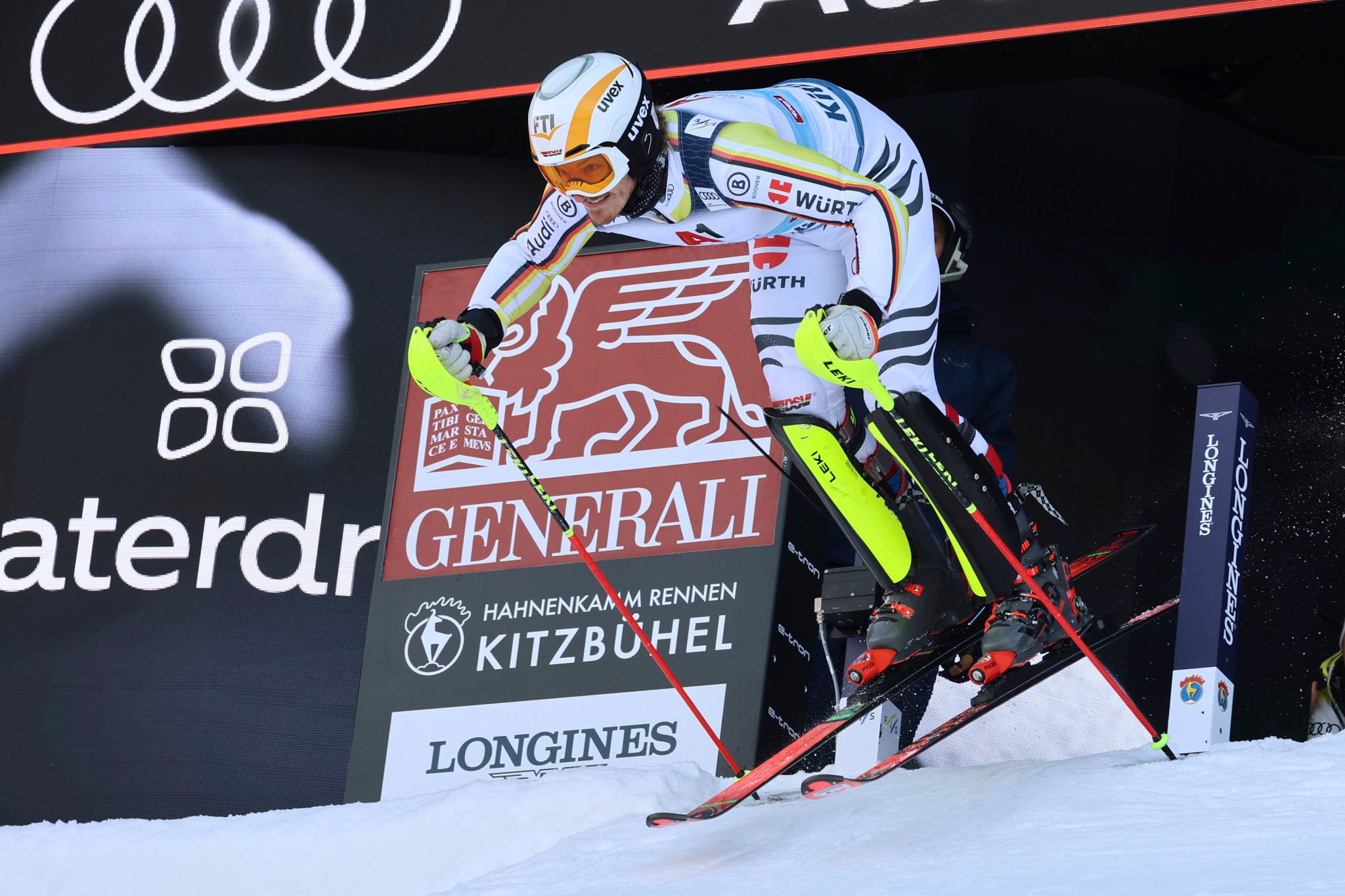 Eine Hundertstel fehlt: Straßer Vierter in Kitzbühel