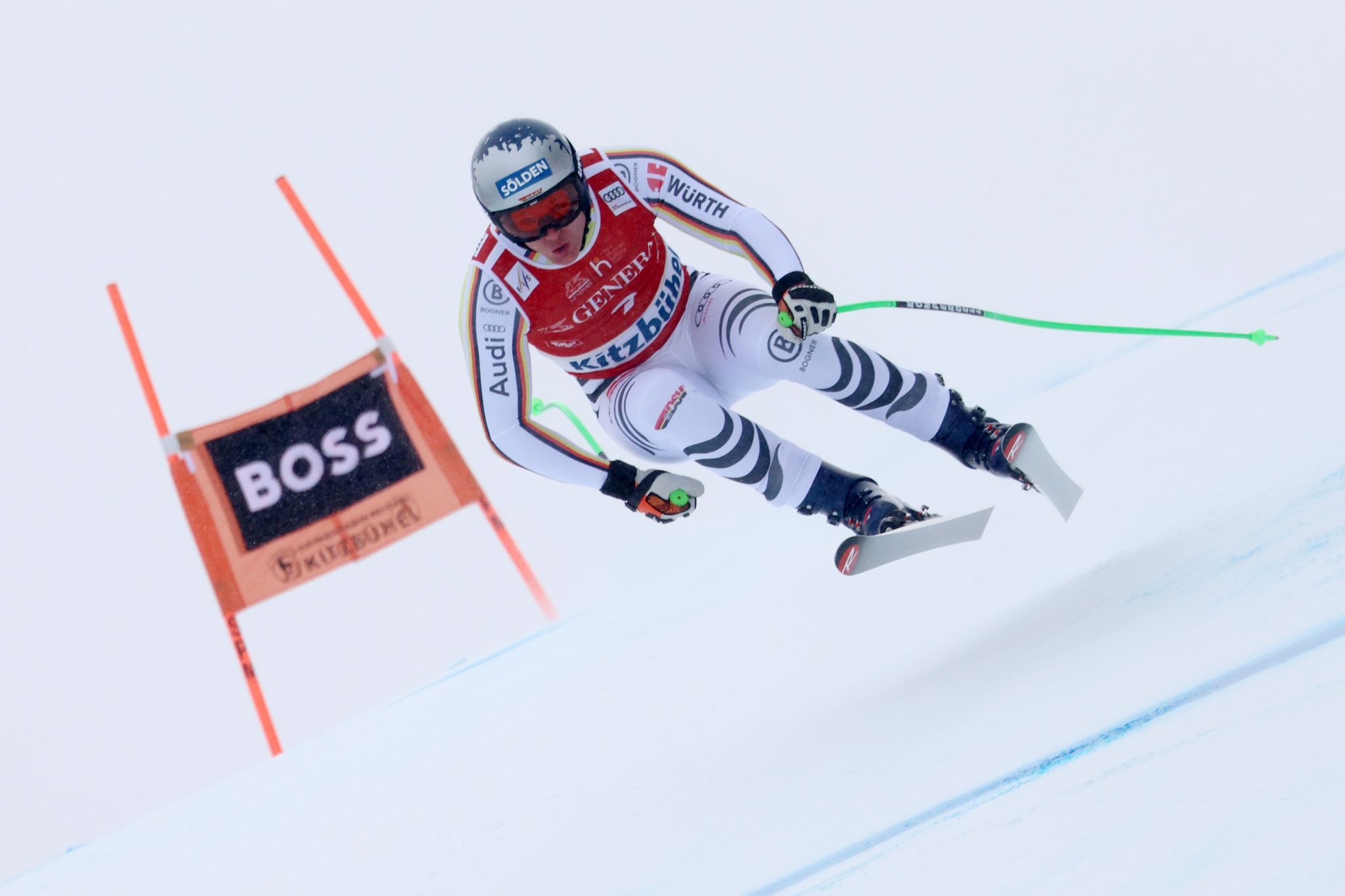 Streif-Spektakel: Dreßen hat Spaß, Kriechmayr triumphiert