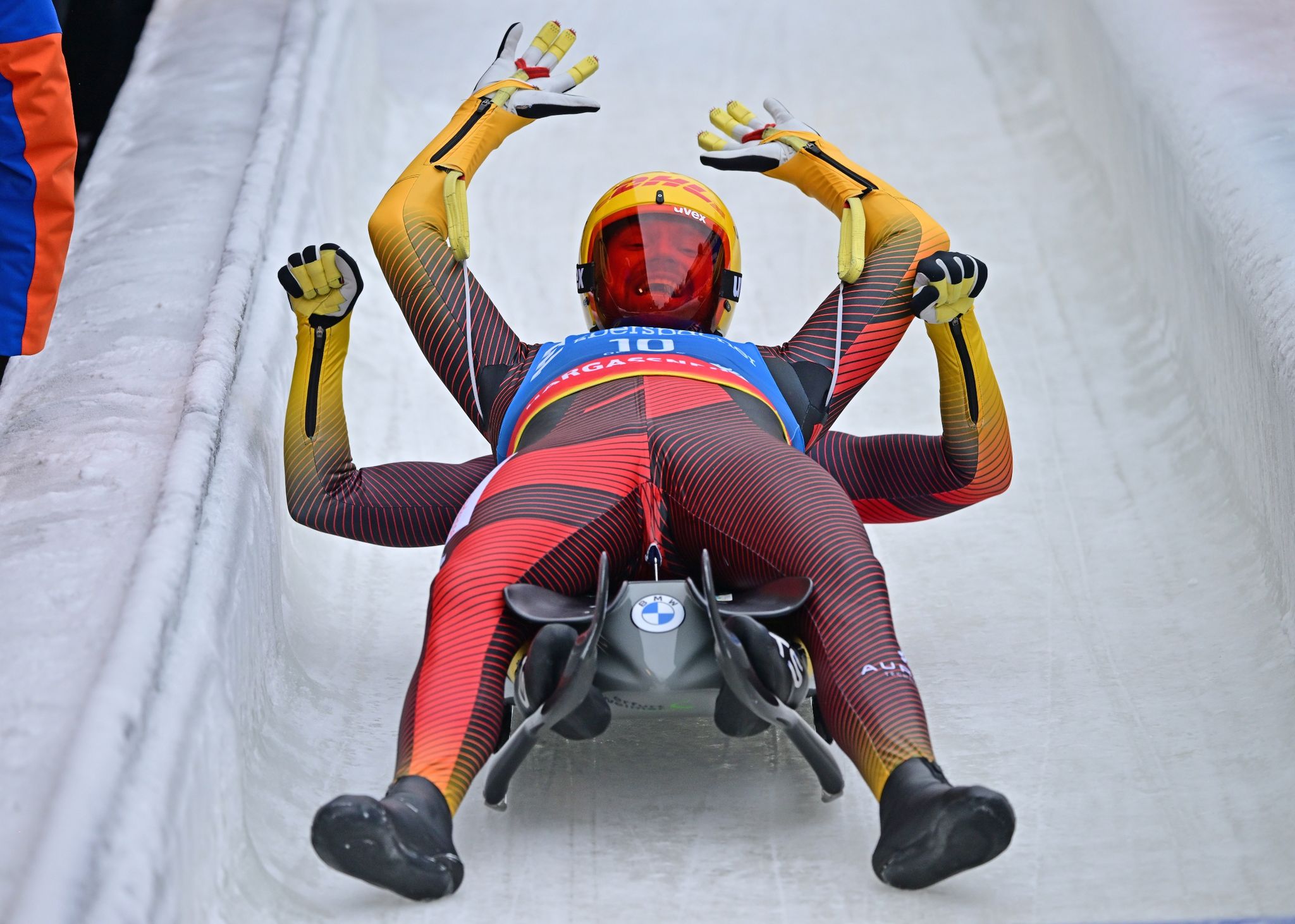 Rodel-WM: Deutsche Doppelsitzer holen erneut doppelt Gold