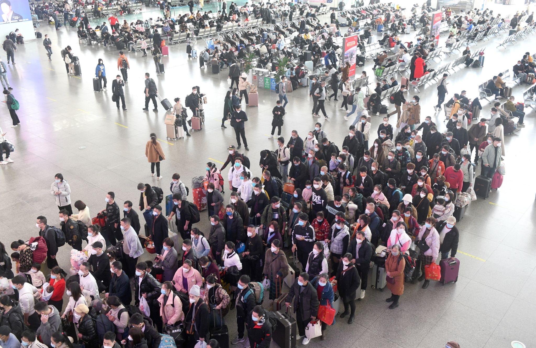 Erster Besucherstrom in China nach Ende von Null-Covid