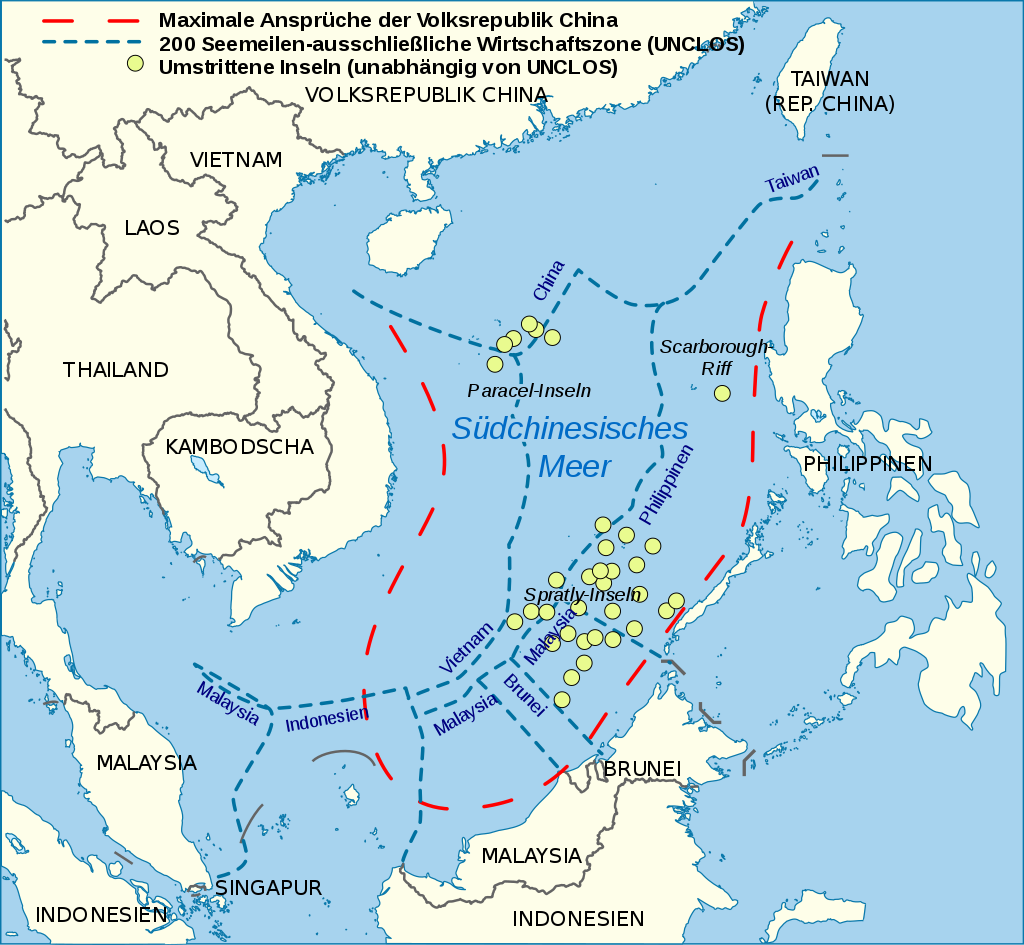 Territorialkonflikte im Südchinesischen Meer