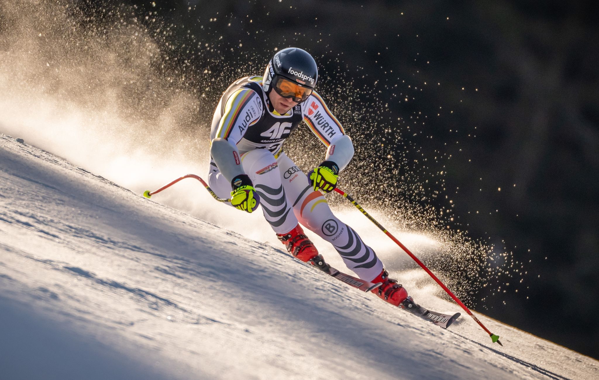 Finsternis im Super-G: Skirennfahrer Sander WM-Neunter