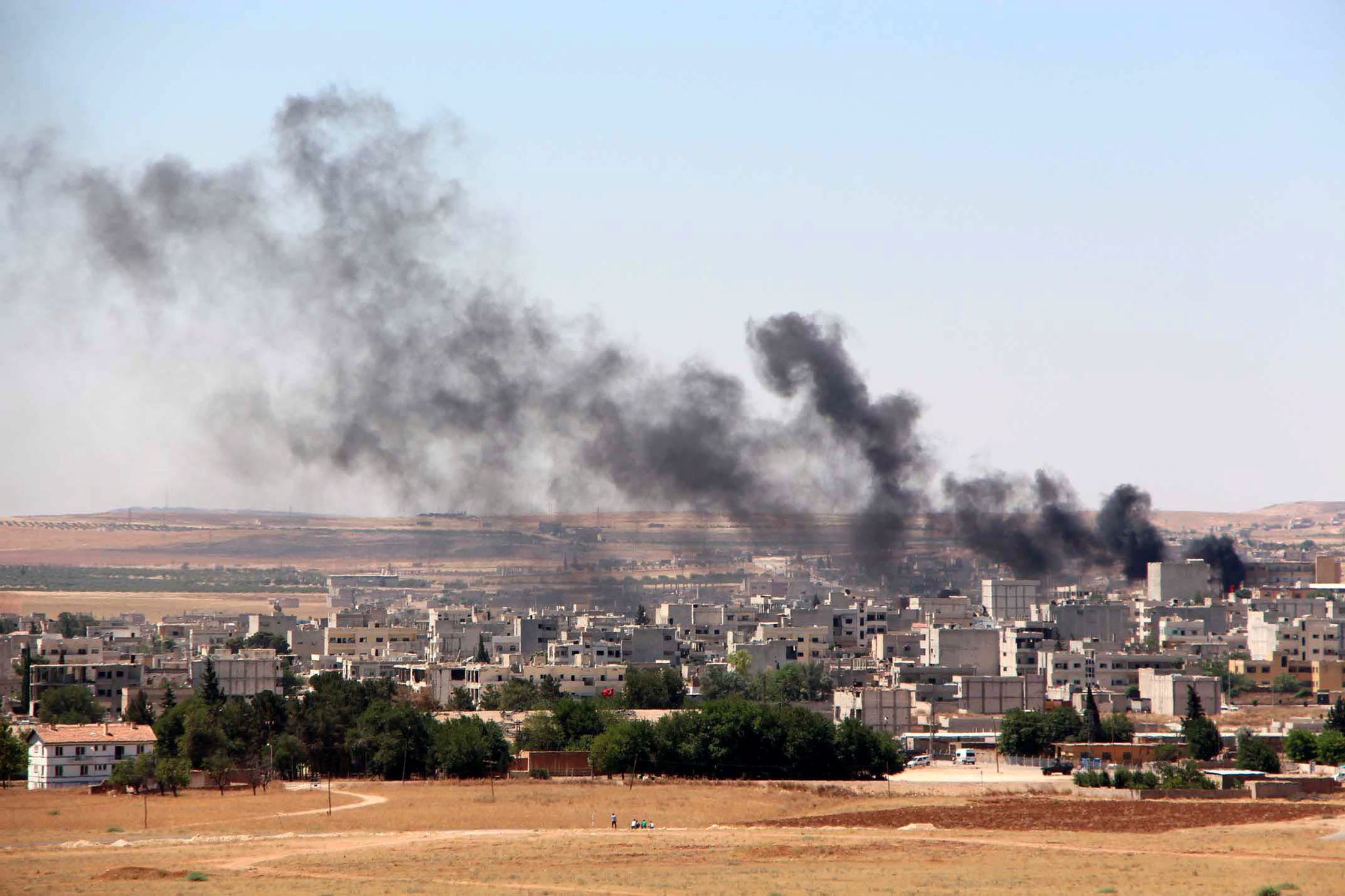 Trotz Beben: Türkischer Angriff in Syrien