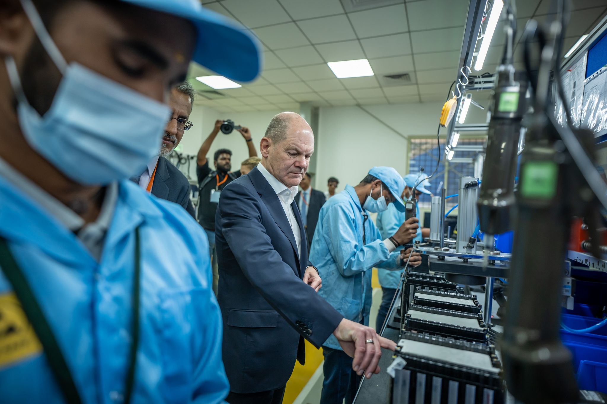 Scholz will Zuwanderung von Fachkräften aus Indien ausbauen