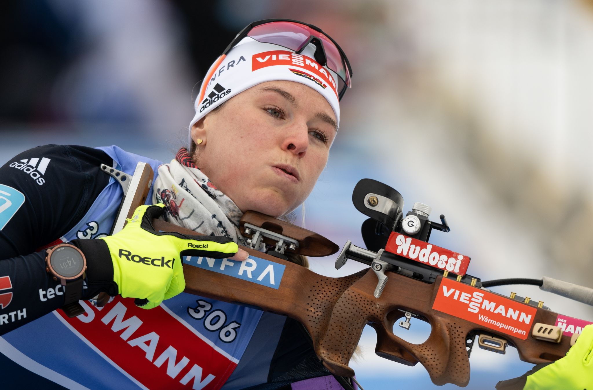 Frauen feiern Staffel-Medaille für «Biathlon-Deutschland»