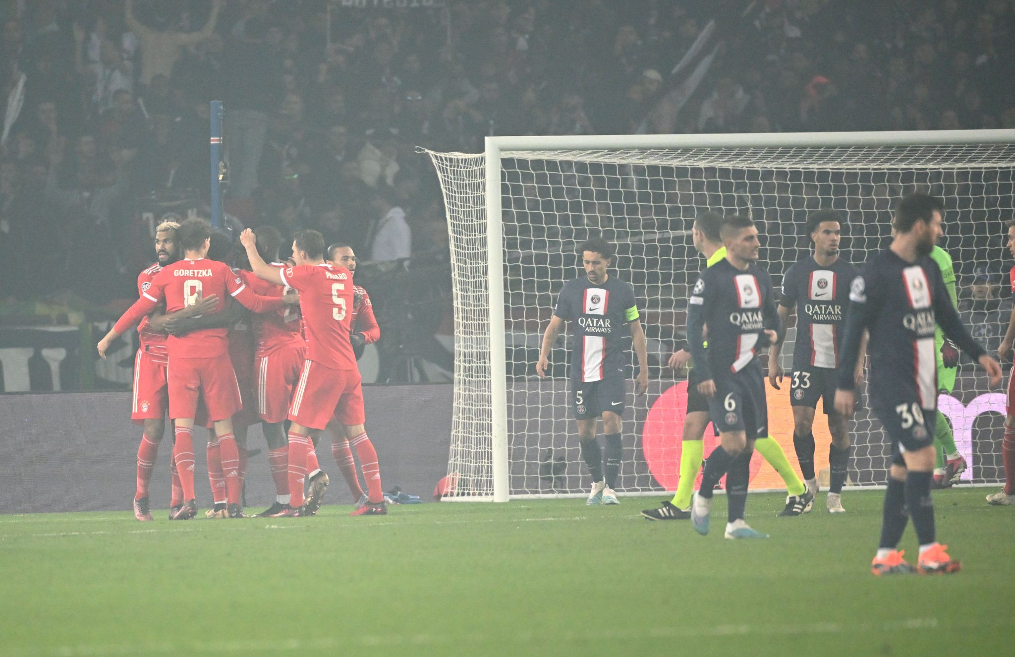 Sieg bei PSG: Bayern dank Coman auf Viertelfinalkurs