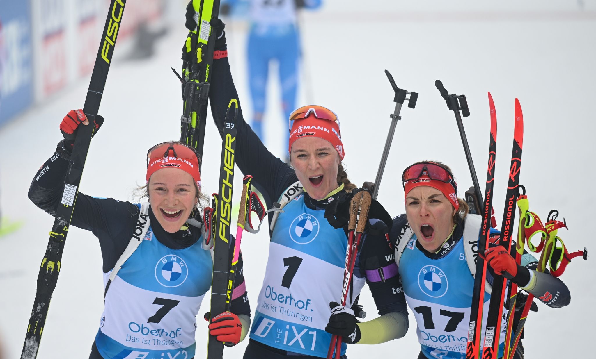 Basteln zur Ablenkung: Biathletinnen vor schwerem WM-Einzel