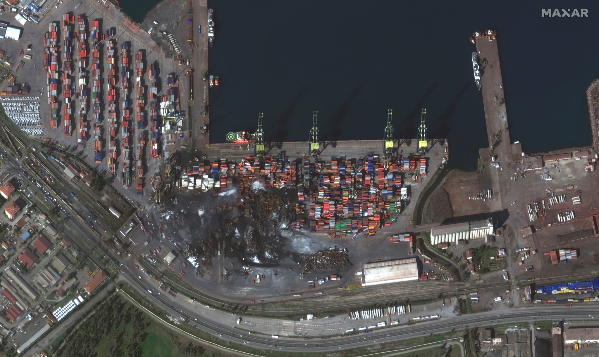 Satellitenbilder zeigen langfristige Folgen der Erdbeben