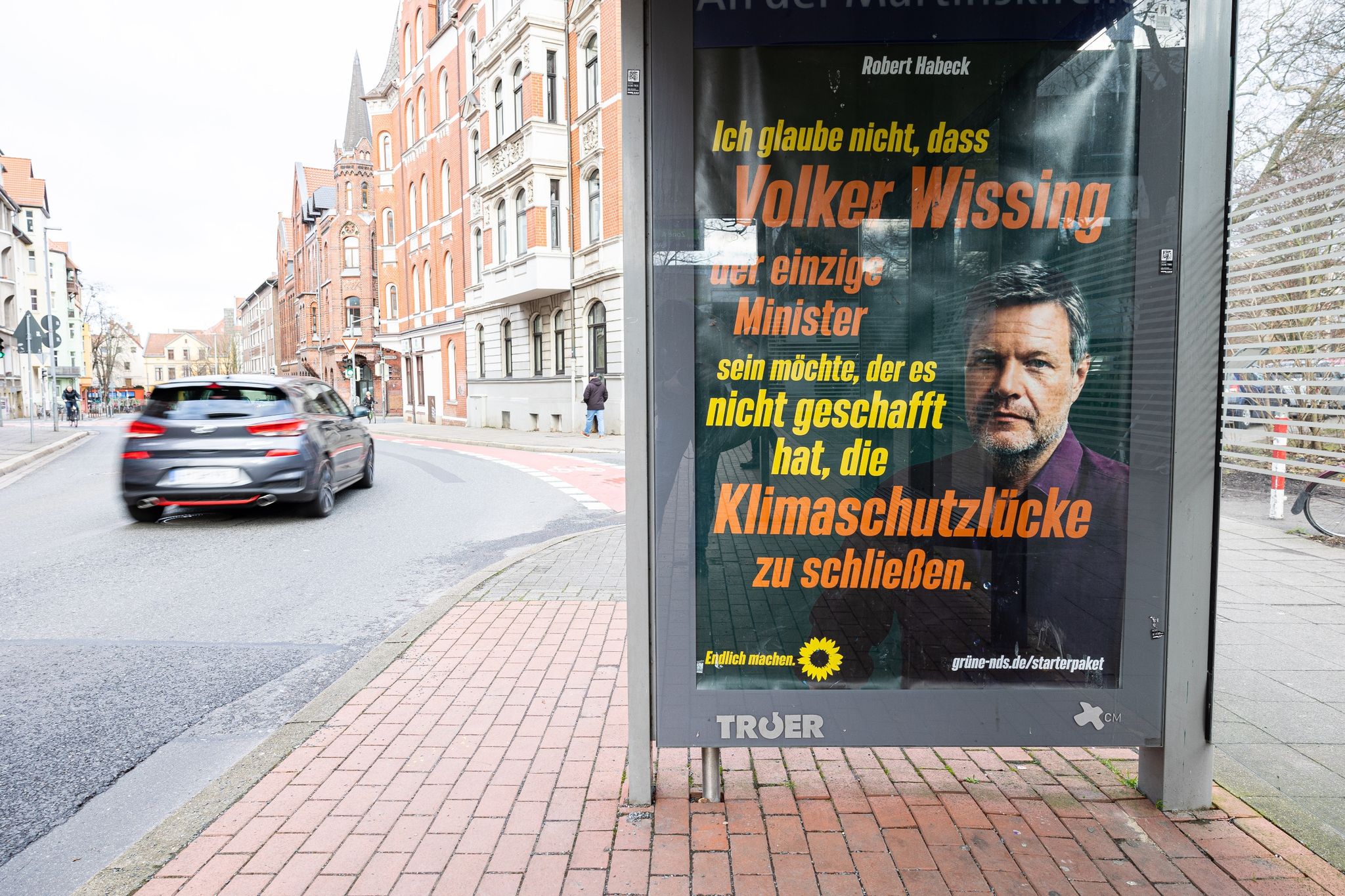 Polizei ermittelt wegen gefälschter Grünen-Plakate
