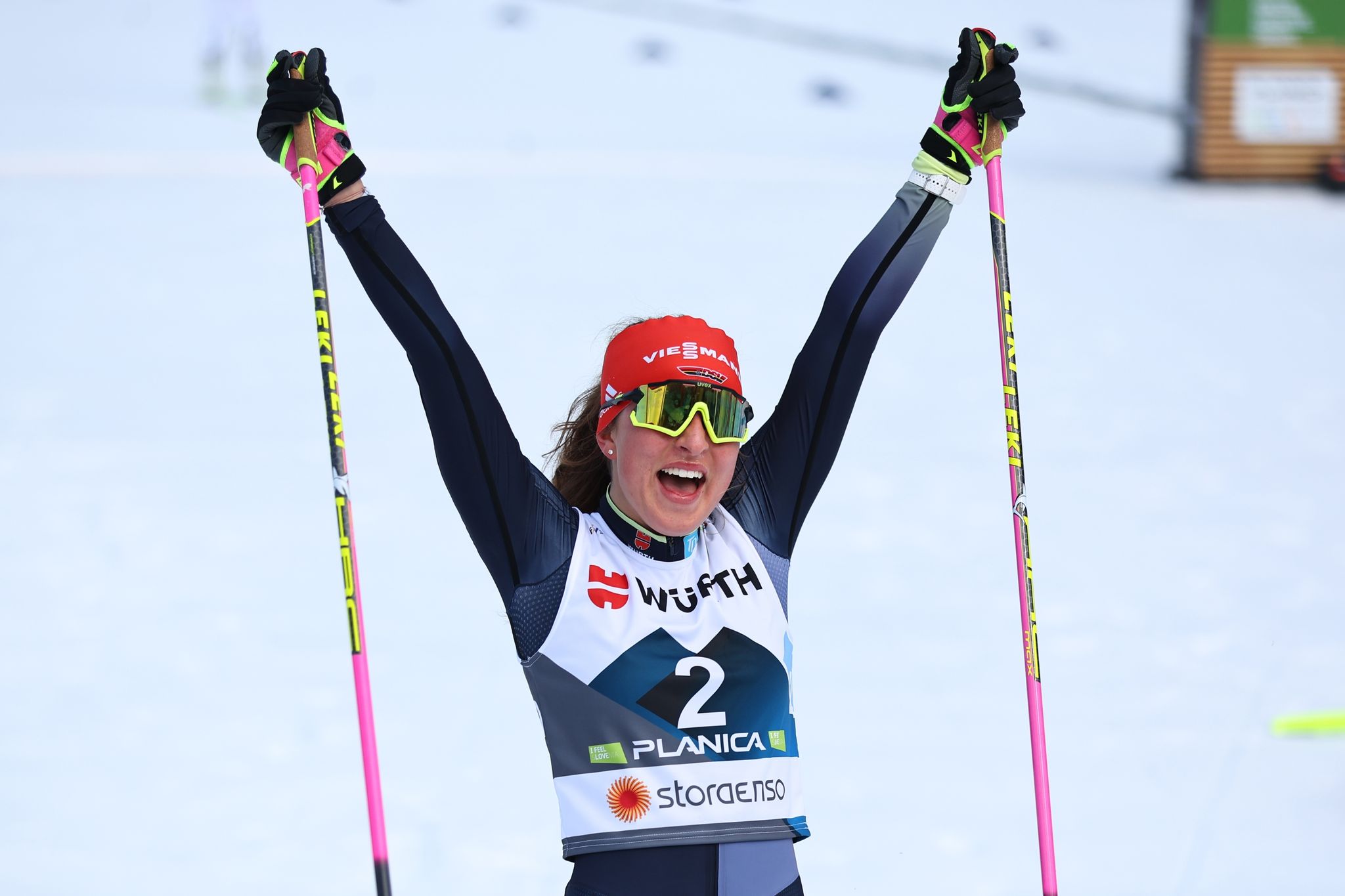 «Unfassbar»: Kombiniererin Armbruster läuft zu WM-Silber