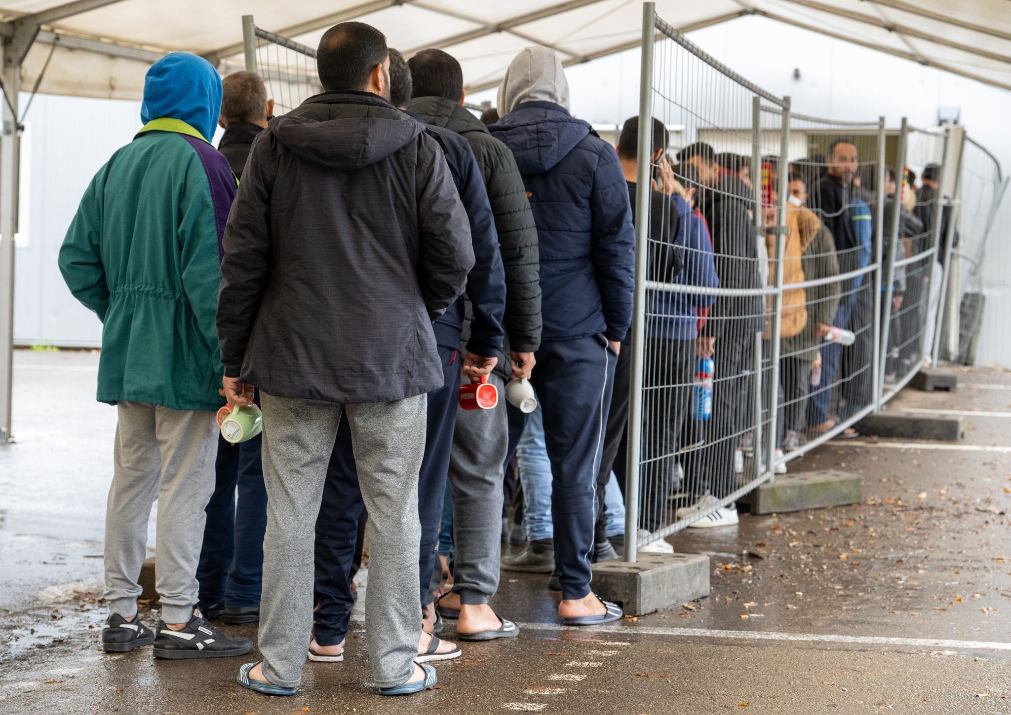 Fast eine Million Asylbewerber 2022 in der EU