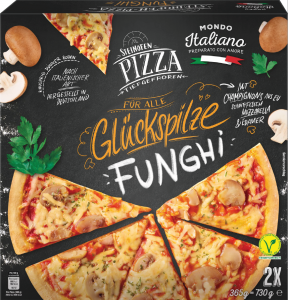 Lebensgefahr: Rückruf – Draht in „Mondo Italiano Steinofenpizza Funghi“ via Netto Marken-Discount möglich