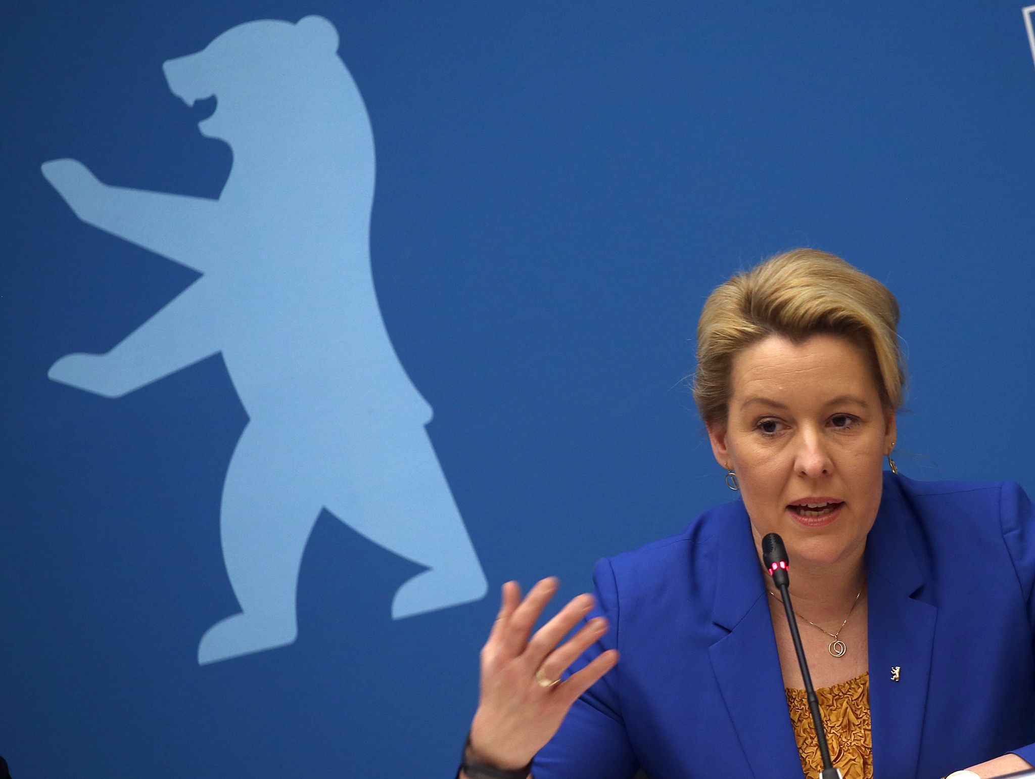 Giffey: «Nein, ich klebe nicht an meinem Amt»