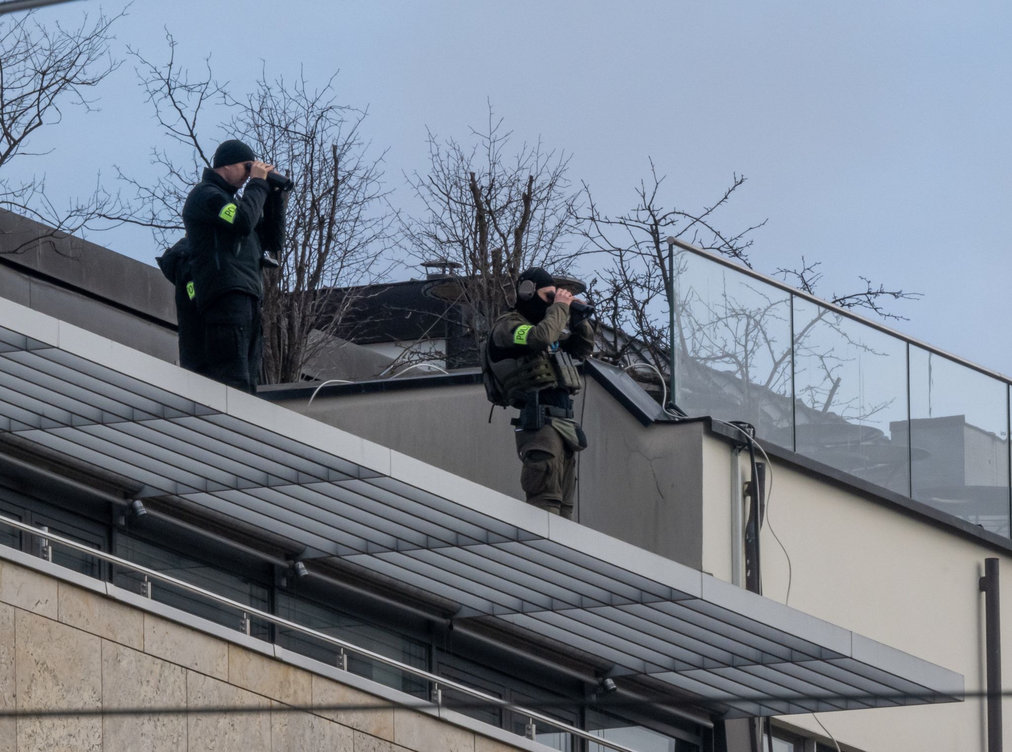 Massives Polizeiaufgebot bei Sicherheitskonferenz