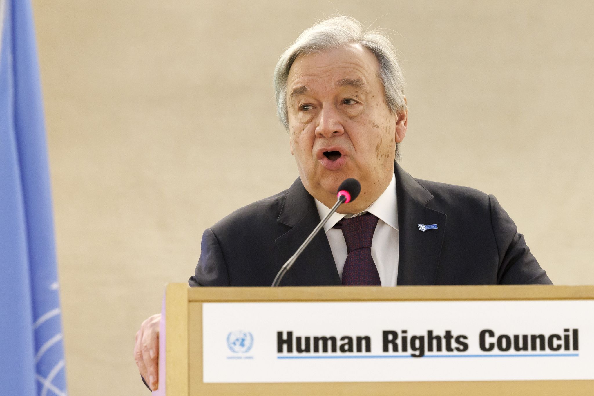 Guterres beklagt vor Menschenrechtsrat düstere Welt