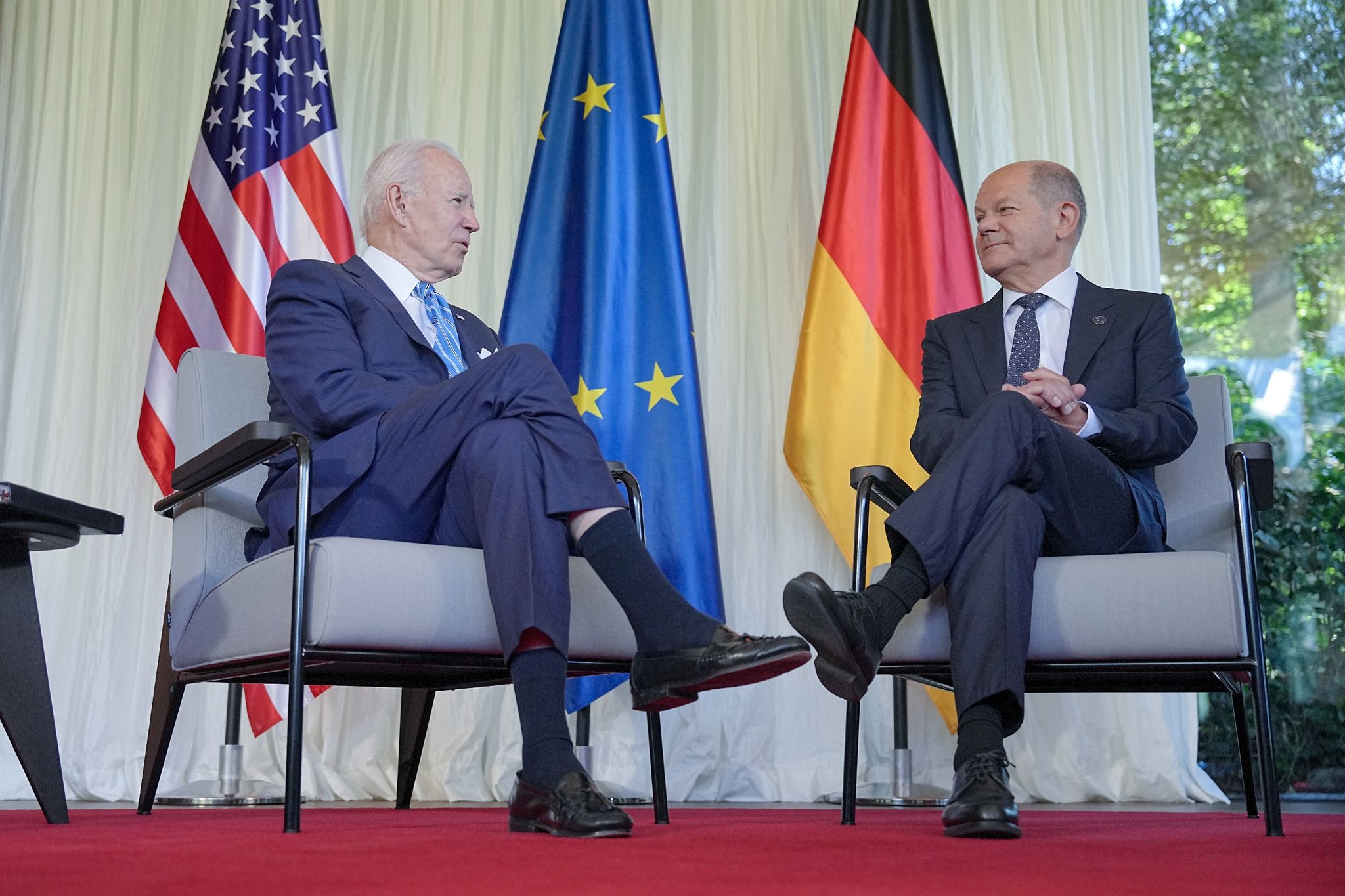 Scholz bei Biden im Weißen Haus