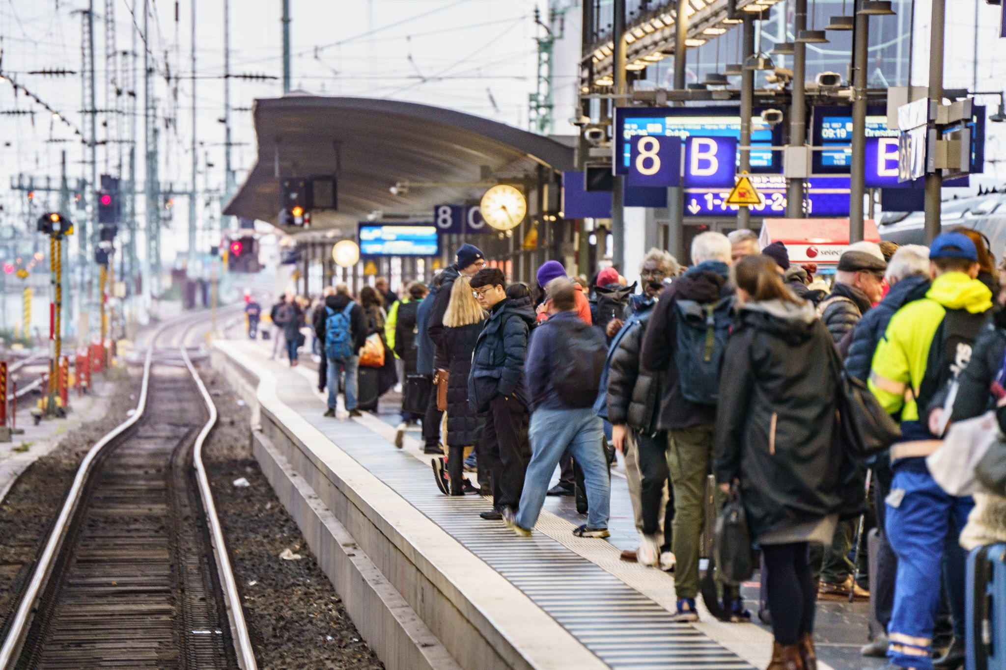 Bahn: Deutlich mehr Fahrgäste vor Verkehrswarnstreik