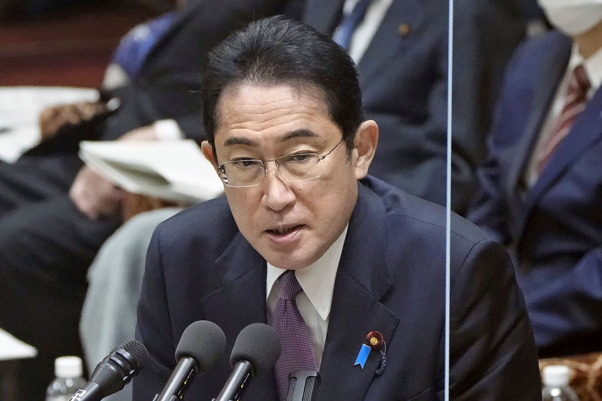 Japans Ministerpräsident Fumio Kishida besucht Ukraine