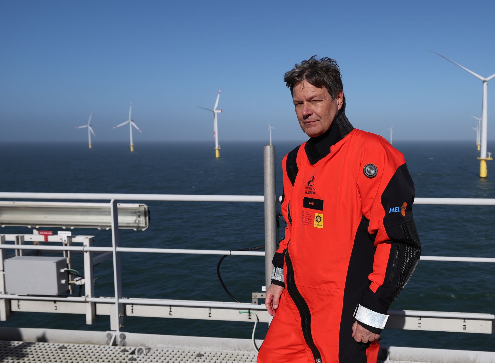 Habeck: Ausbauziele Offshore-Windenergie werden erreicht