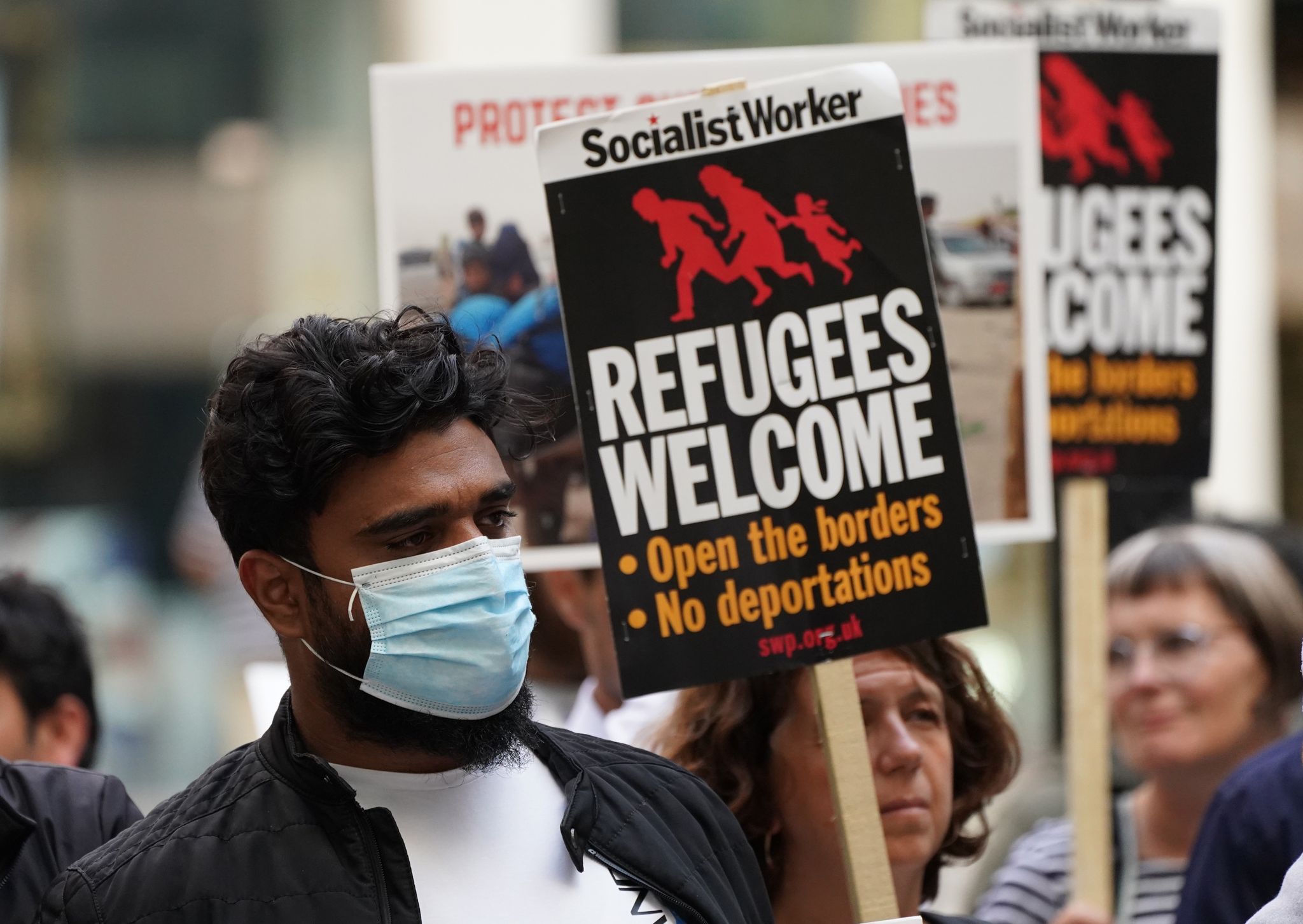 Tausende Afghanen sollen aus britischen Hotels ausziehen