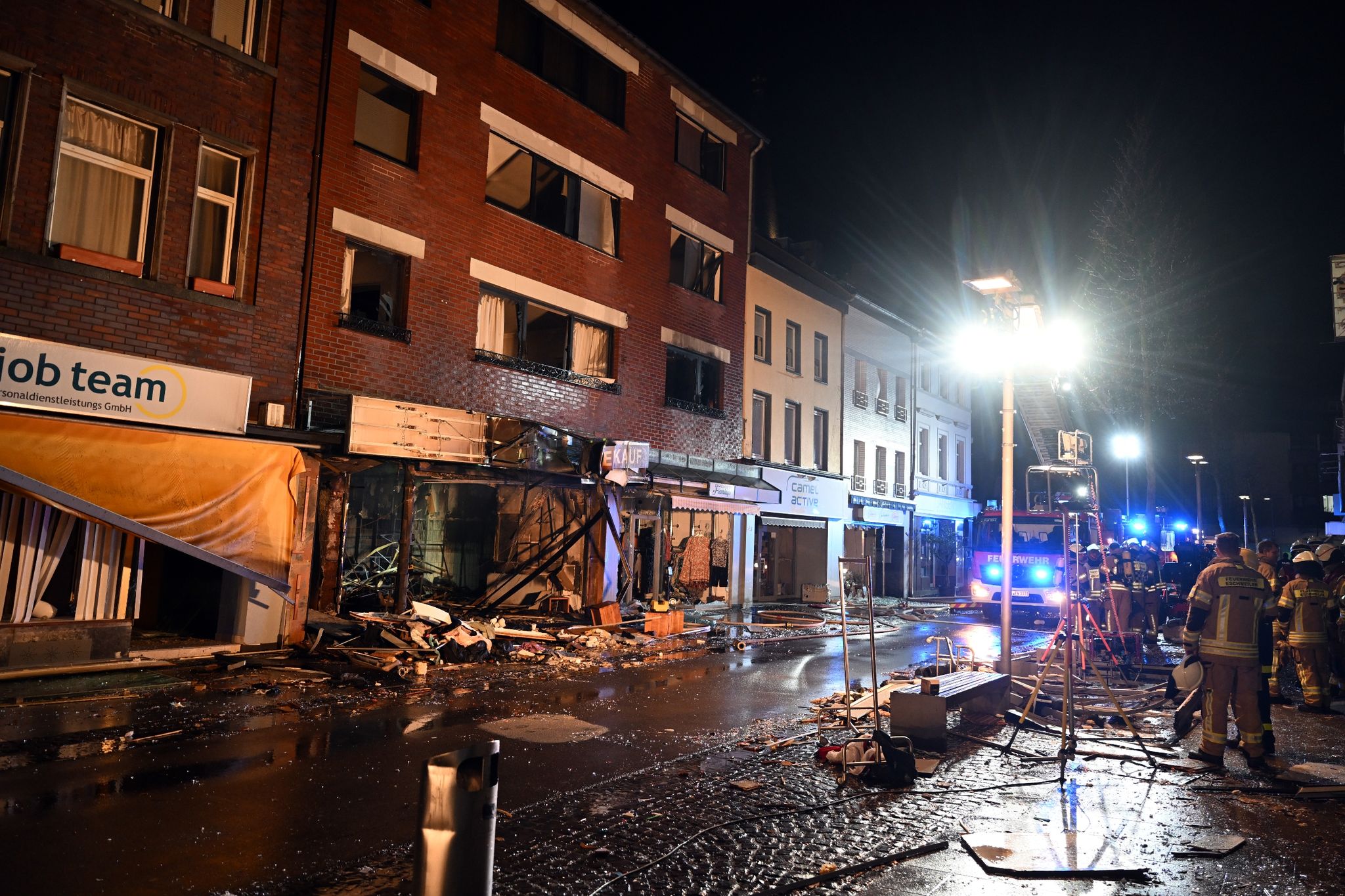 NRW: Viele Opfer durch Explosion in Wohnhaus
