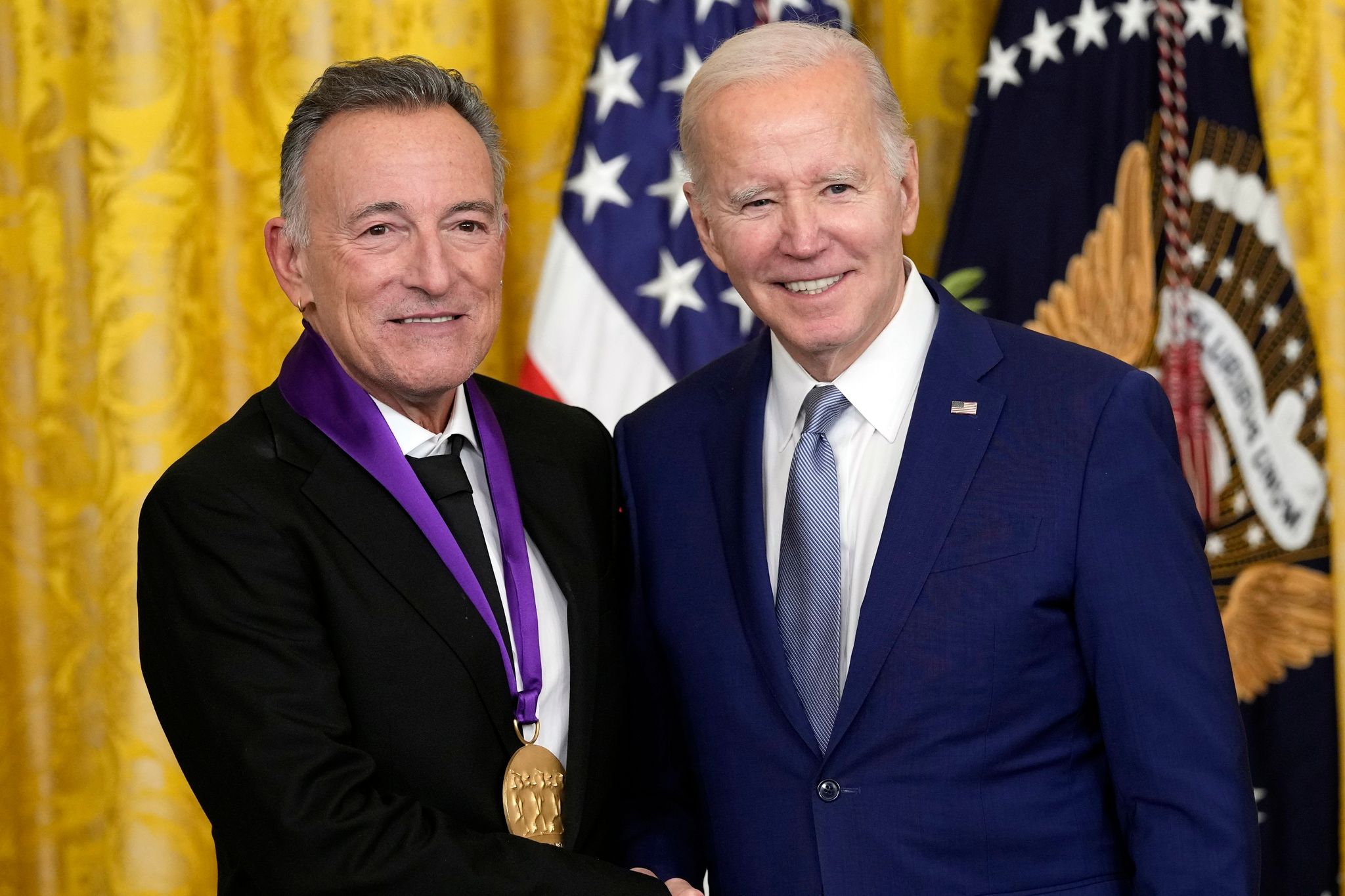 US-Präsident Biden ehrt Springsteen und andere Künstler