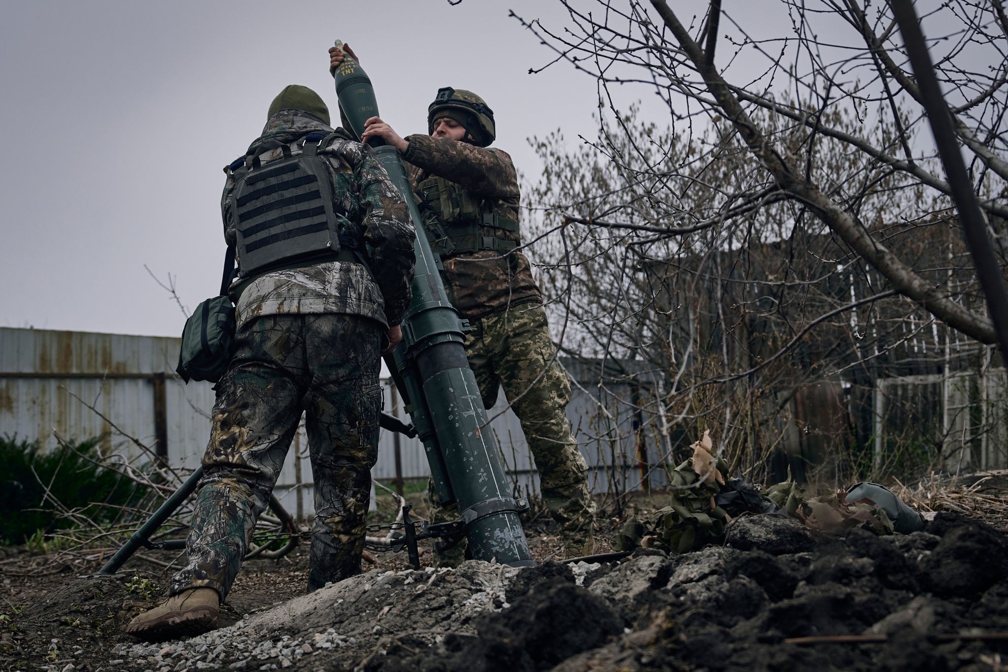 Ukrainische Drohne explodiert in Russland
