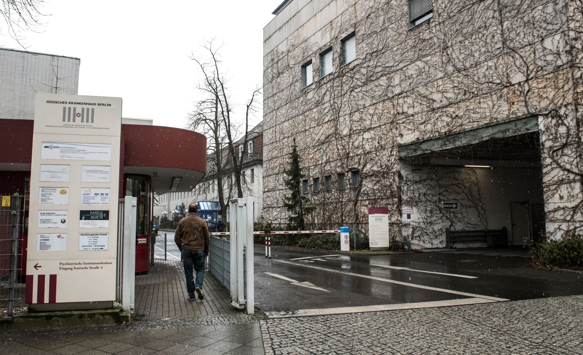 Mann mit Messer randaliert in Jüdischem Krankenhaus