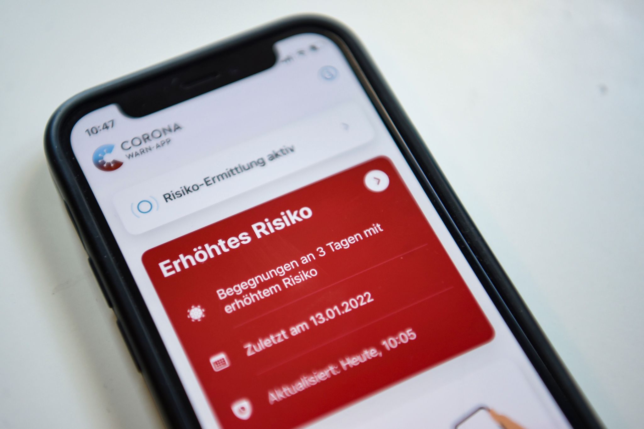 Amtsärzte: Ende der Warnfunktion bei App gerechtfertigt