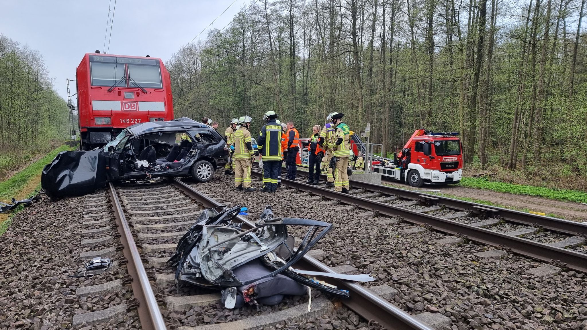 Ermittlungen nach tödlichem Unfall auf Bahnübergang