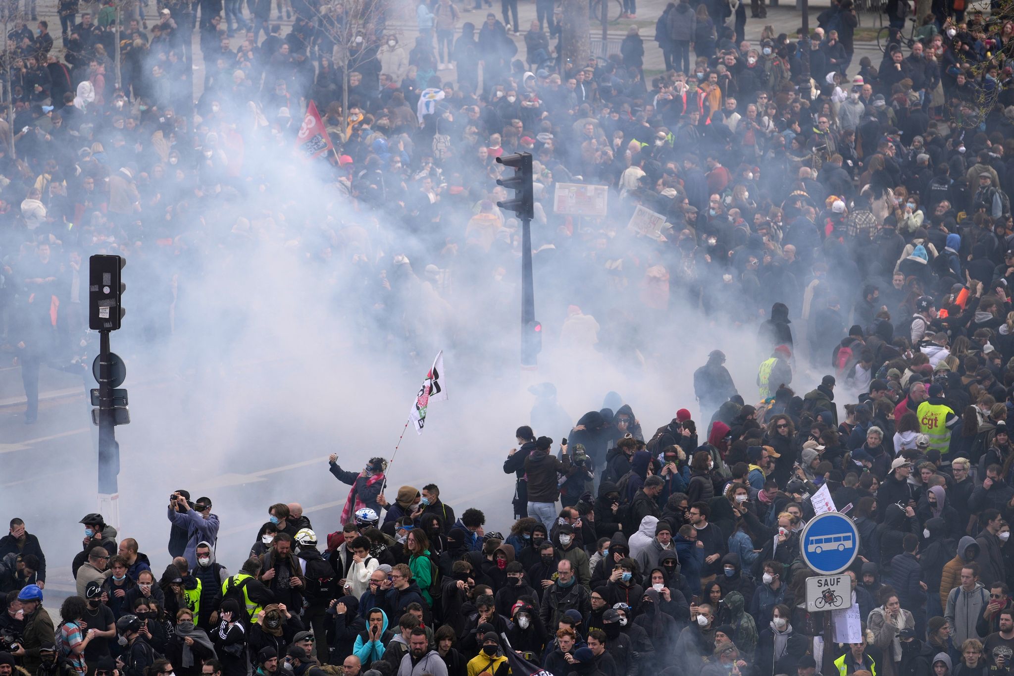 Gesetz zur Rentenreform in Frankreich in Kraft gesetzt
