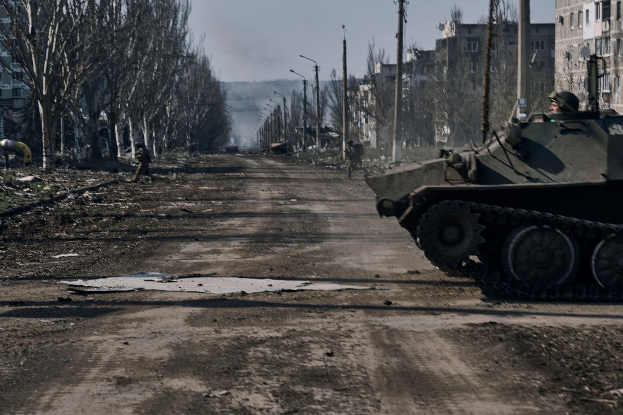 Ukrainische Verteidigung in Bachmut stark unter Beschuss
