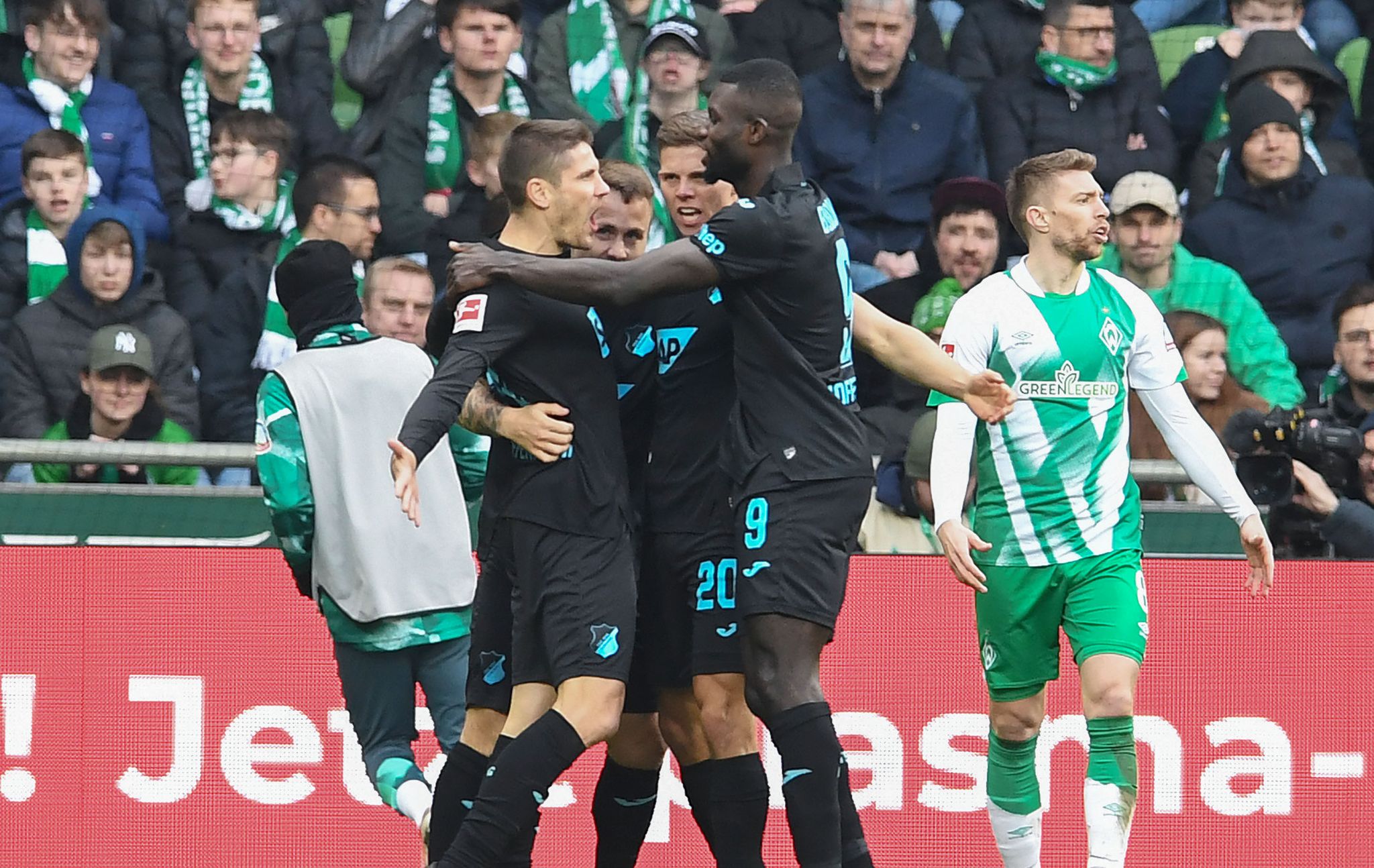 Erfolg im Abstiegskampf: Hoffenheim gelingt Sieg in Bremen