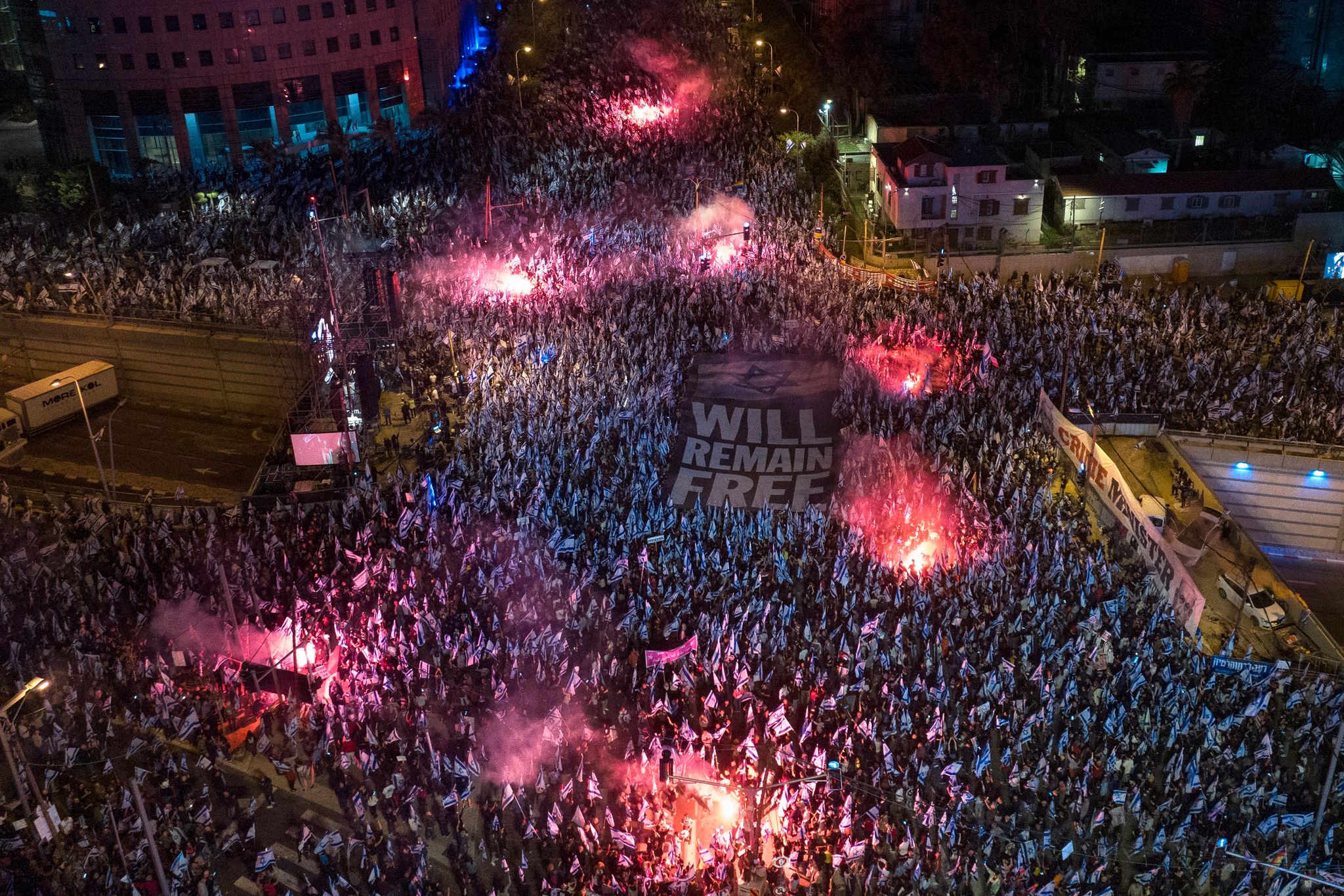 Erneut Massenproteste gegen Justizreform in Israel