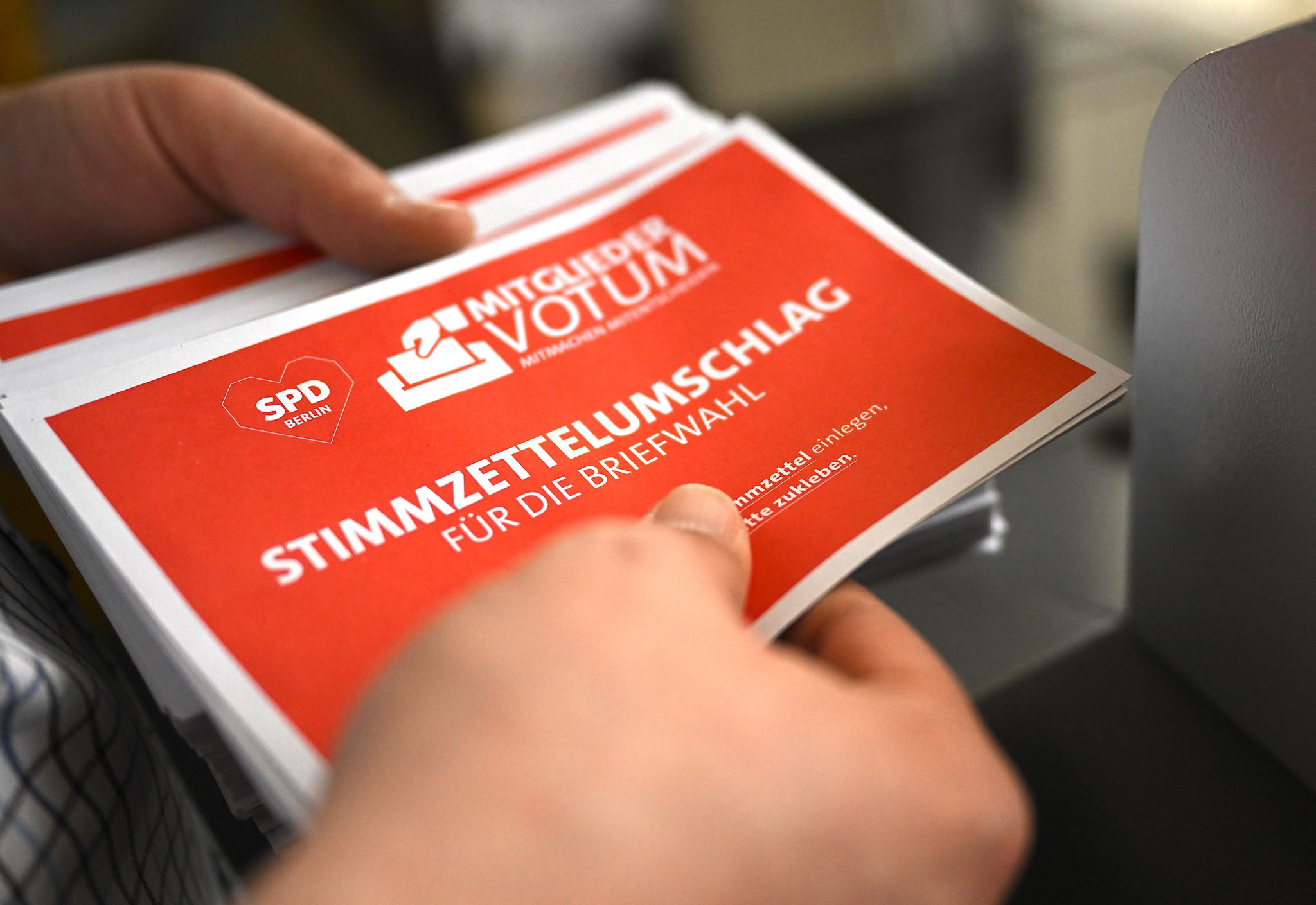 SPD-Mitglieder stimmen für Koalition mit CDU