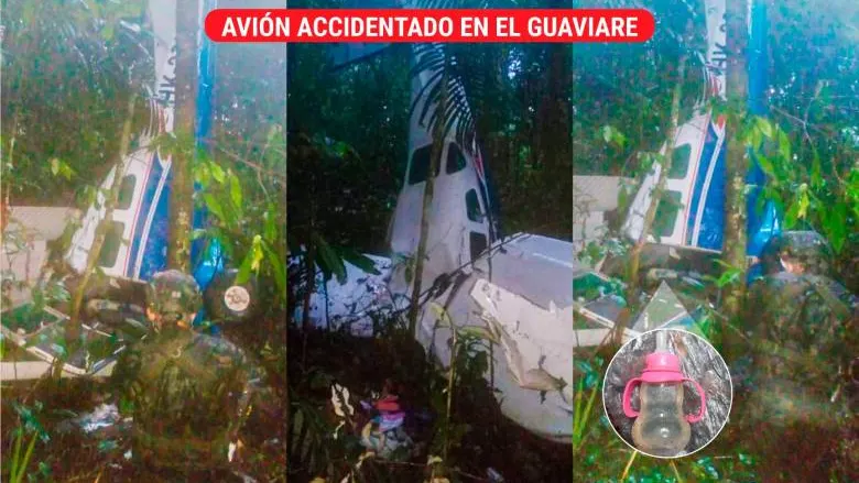 Bilder der abgestürzten Cessna