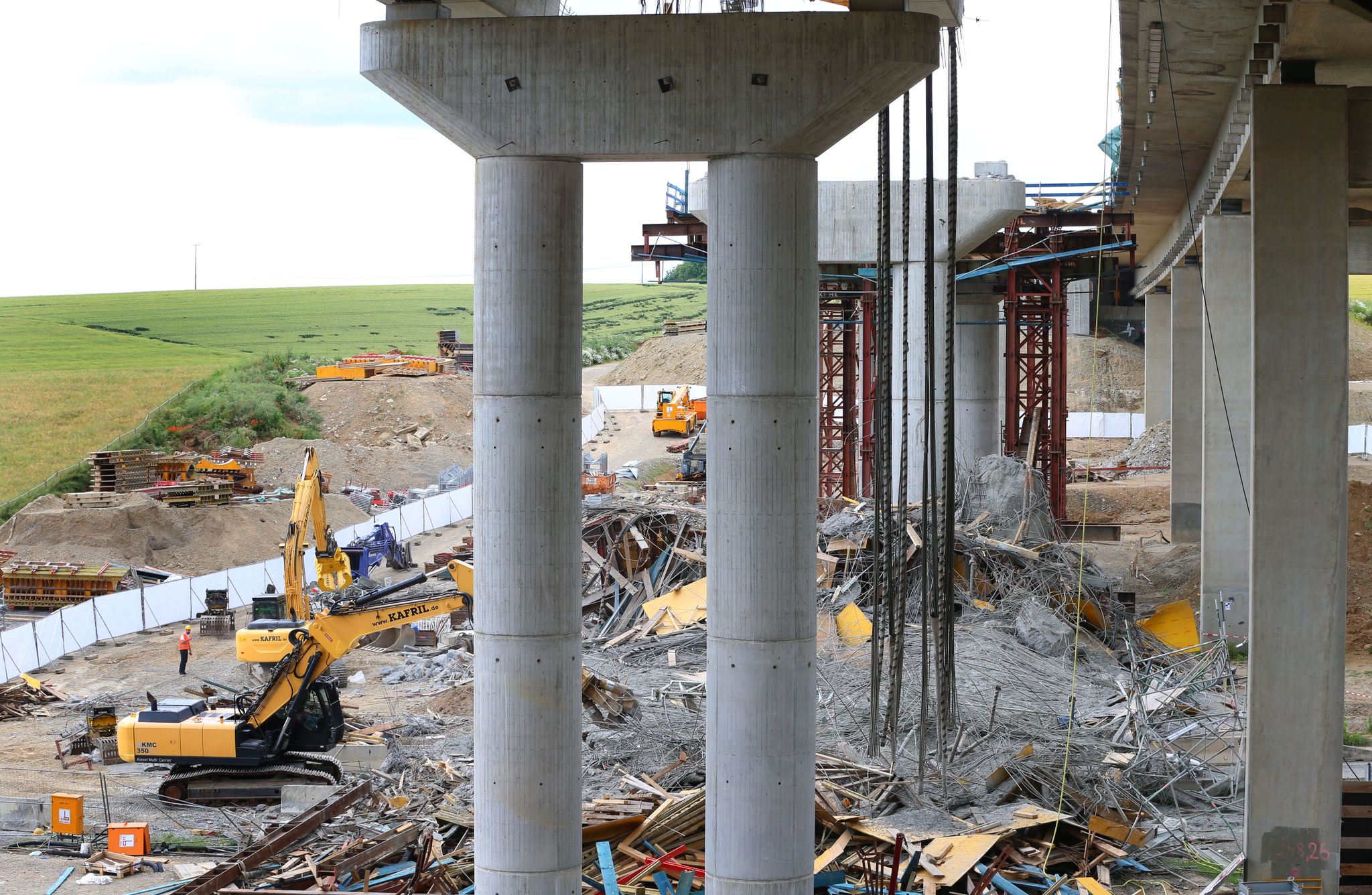 Zwei Haftstrafen und ein Freispruch nach Brückeneinsturz