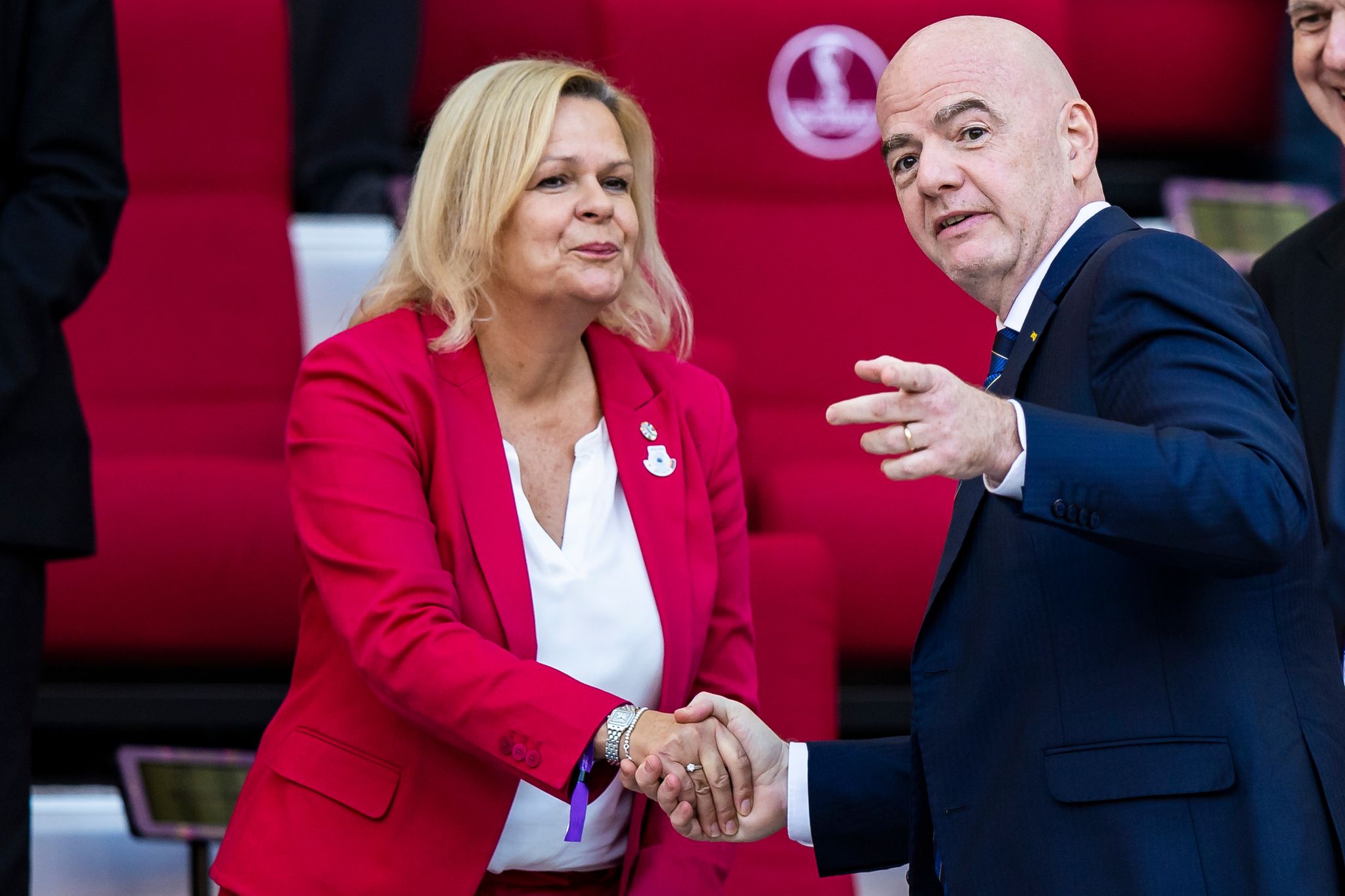 Faeser: «Drohgebärden der FIFA helfen niemandem»