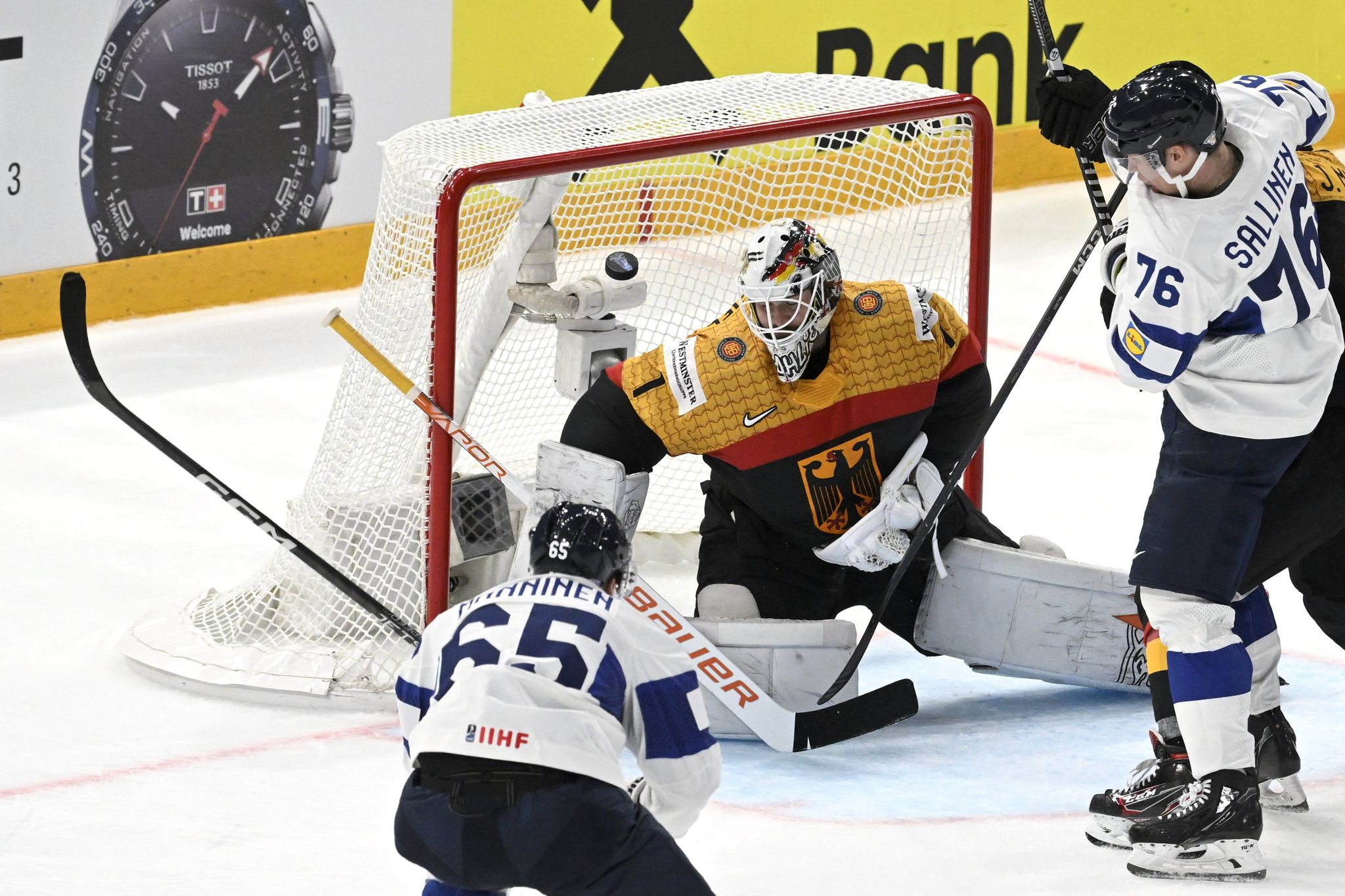 Wieder unglückliche WM-Niederlage: 3:4 gegen Finnland