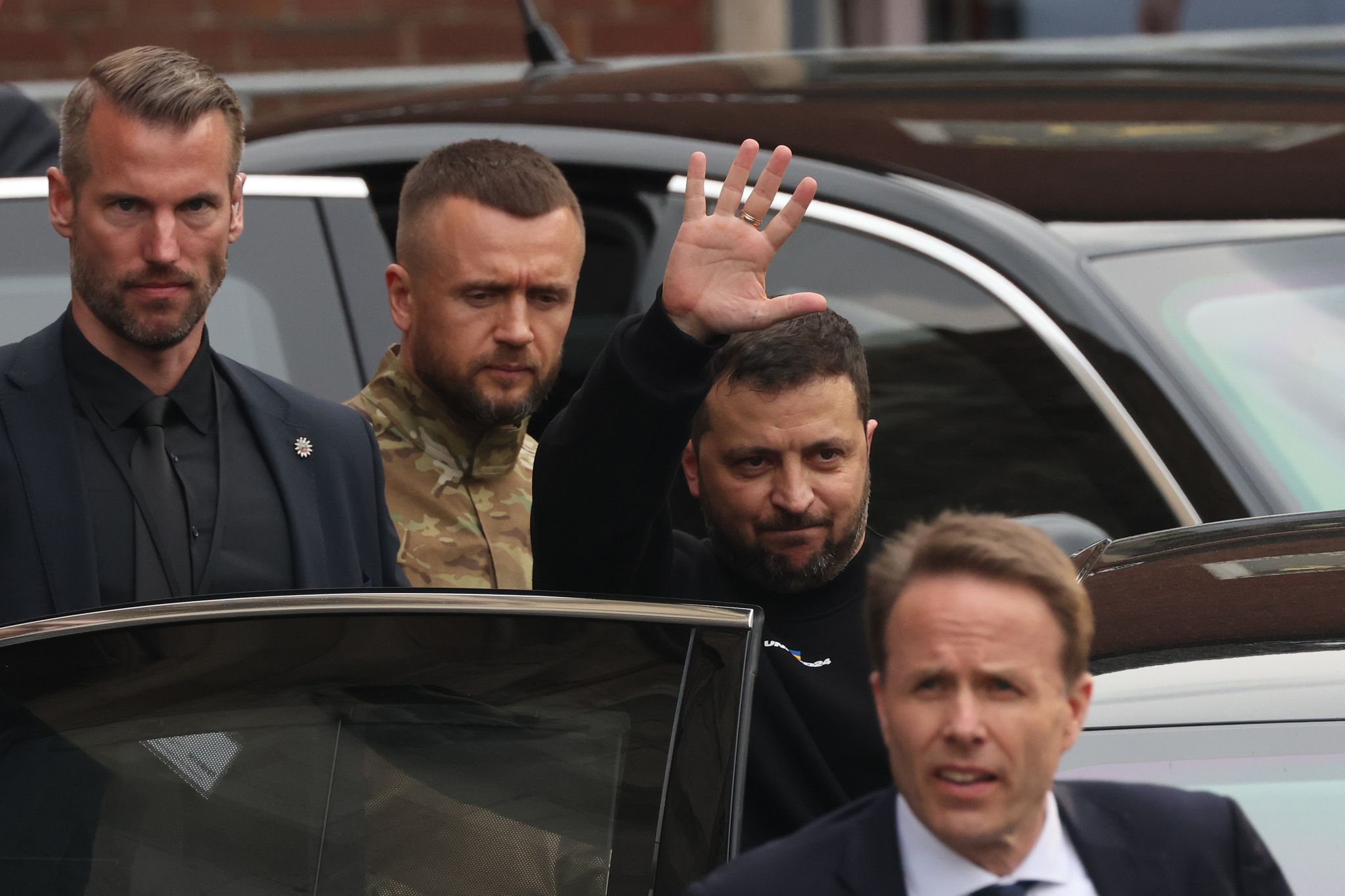 Selenskyj zu Beratungen in Paris eingetroffen