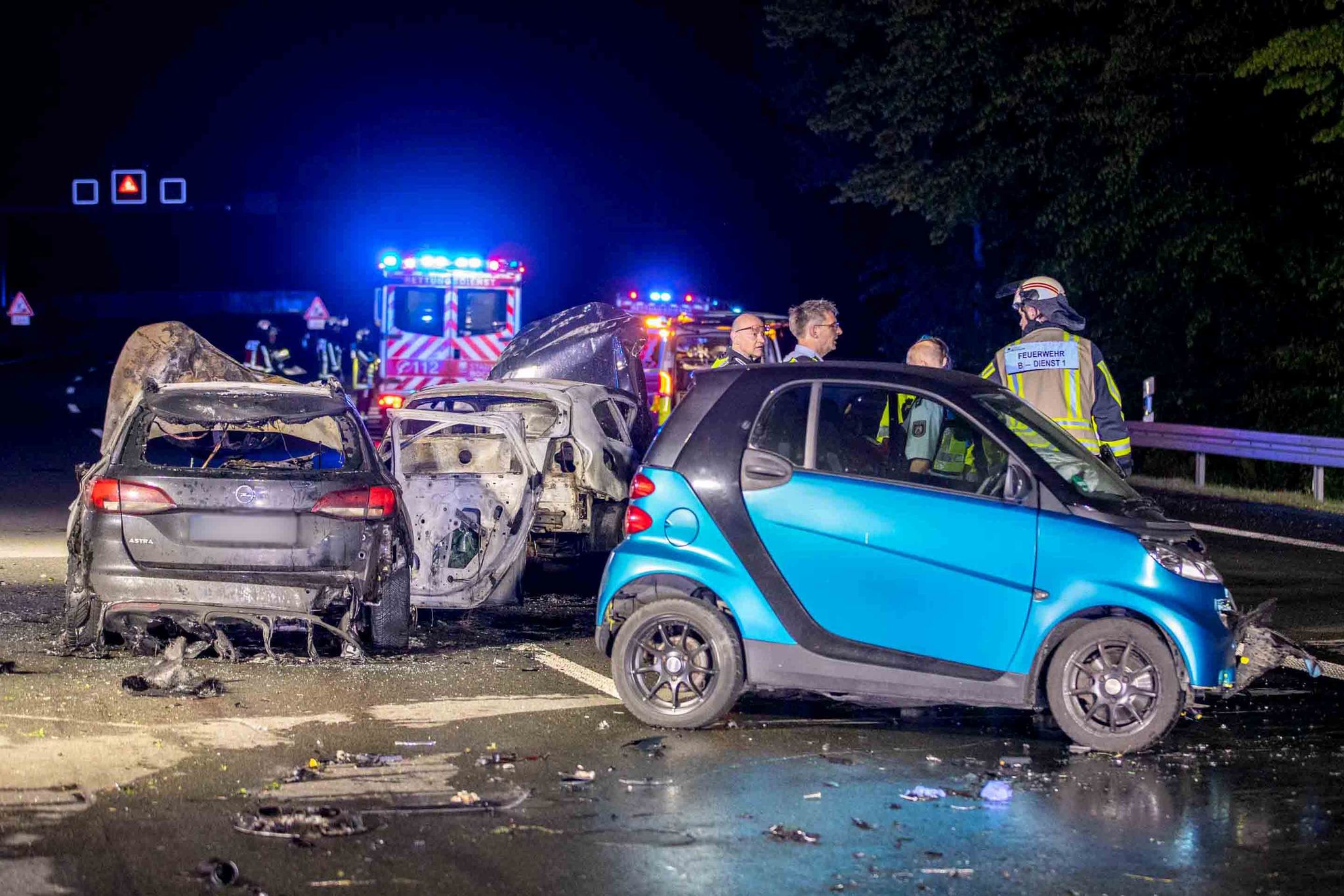 Tote nach Verkehrsunfall auf der A43 bei Bochum